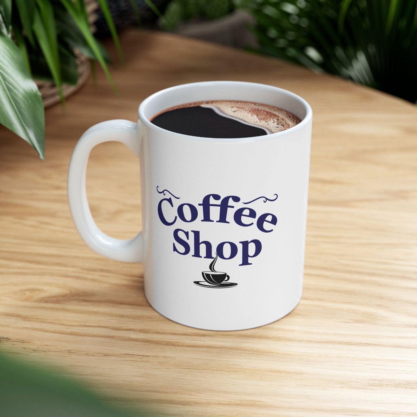 Retro "Coffee Shop" Mug