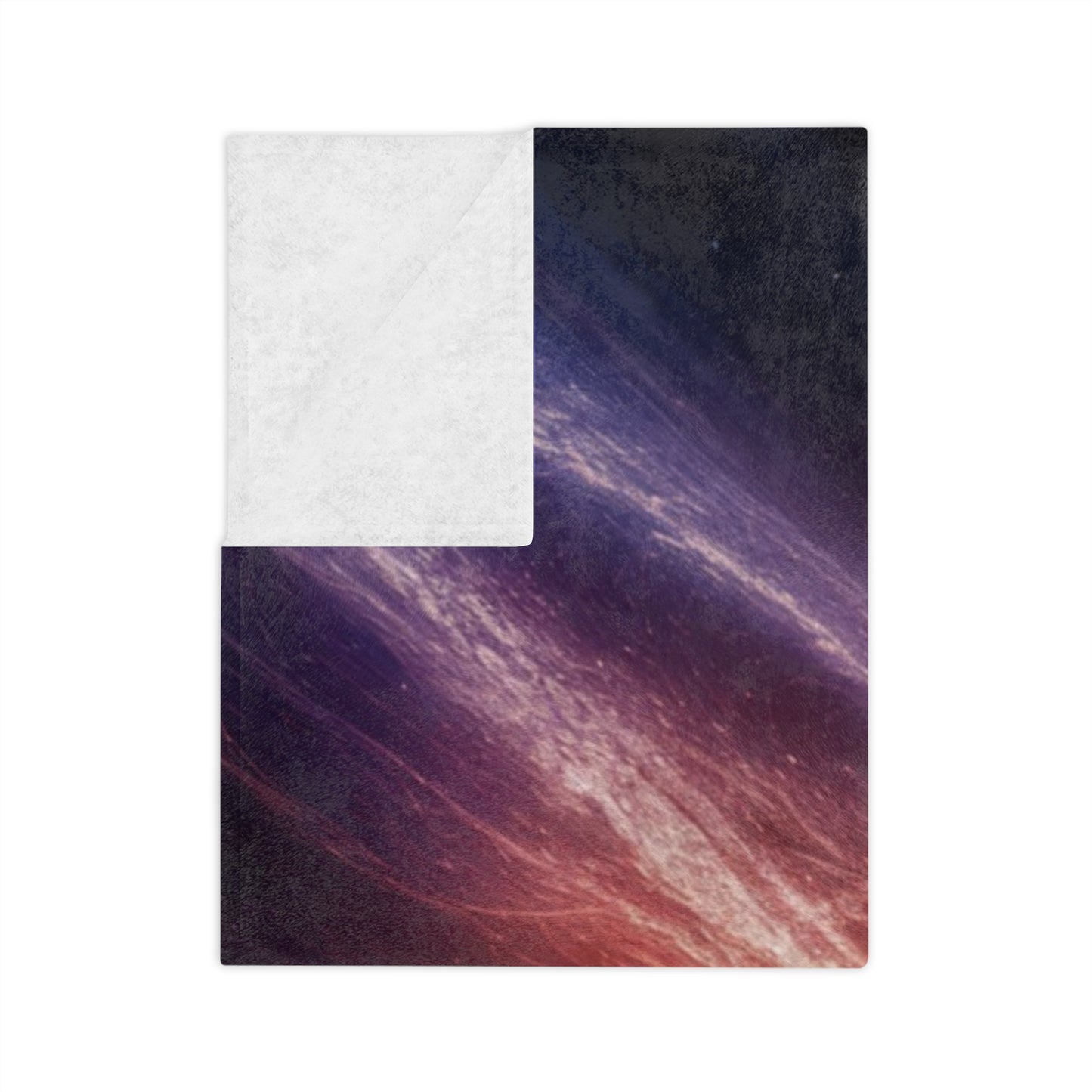 Stellar Collision Velveteen Throw