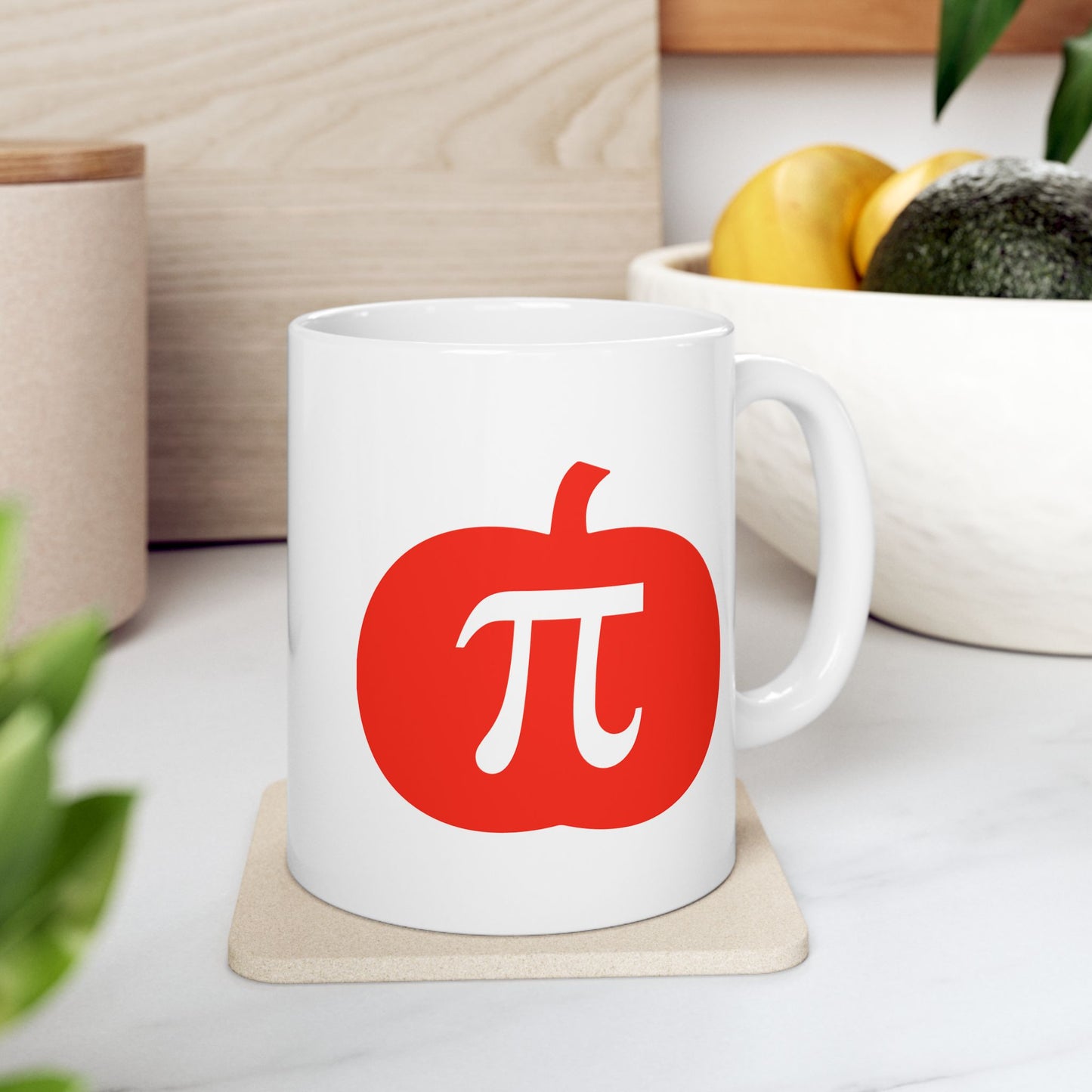 "Pumpkin Pi" Math & Fall Coffee Mug