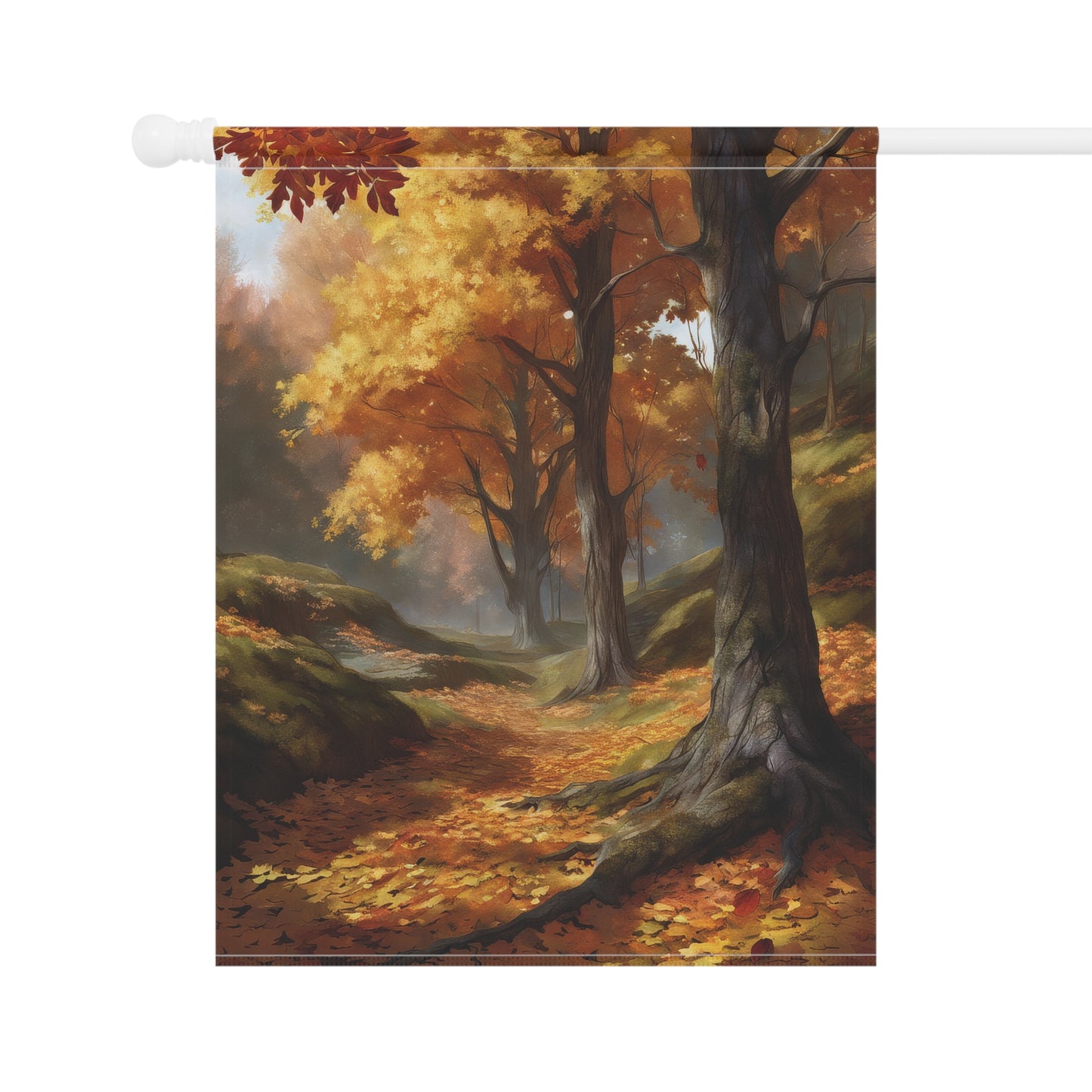 Serene Fall Garden Flag