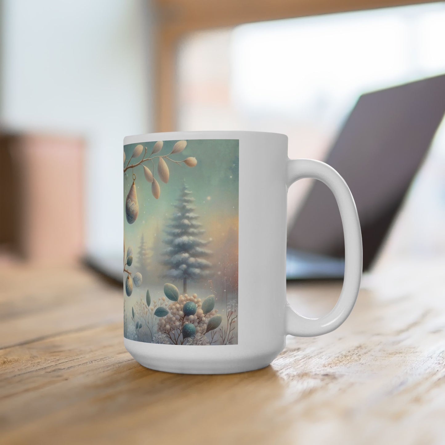 Cute Christmas Bird Coffee Mug