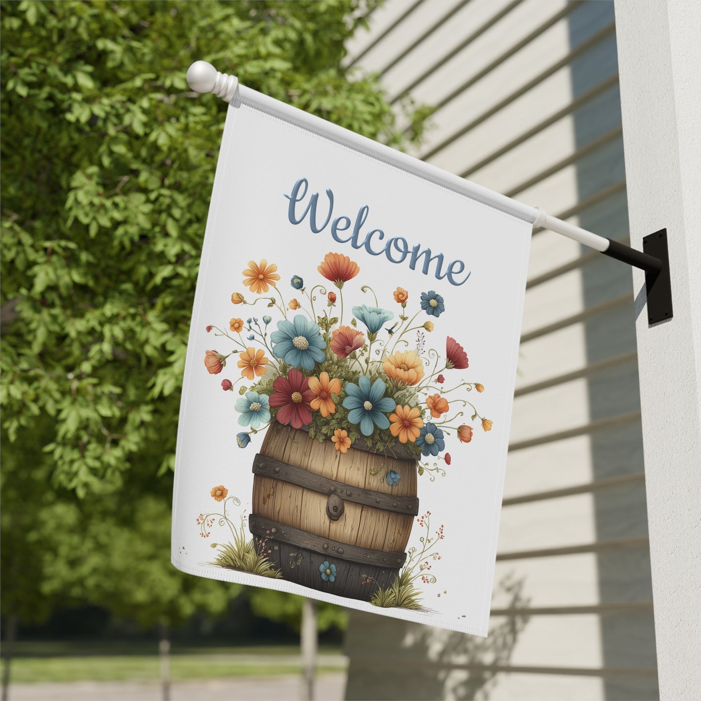 Front Porch Welcome Garden Flag