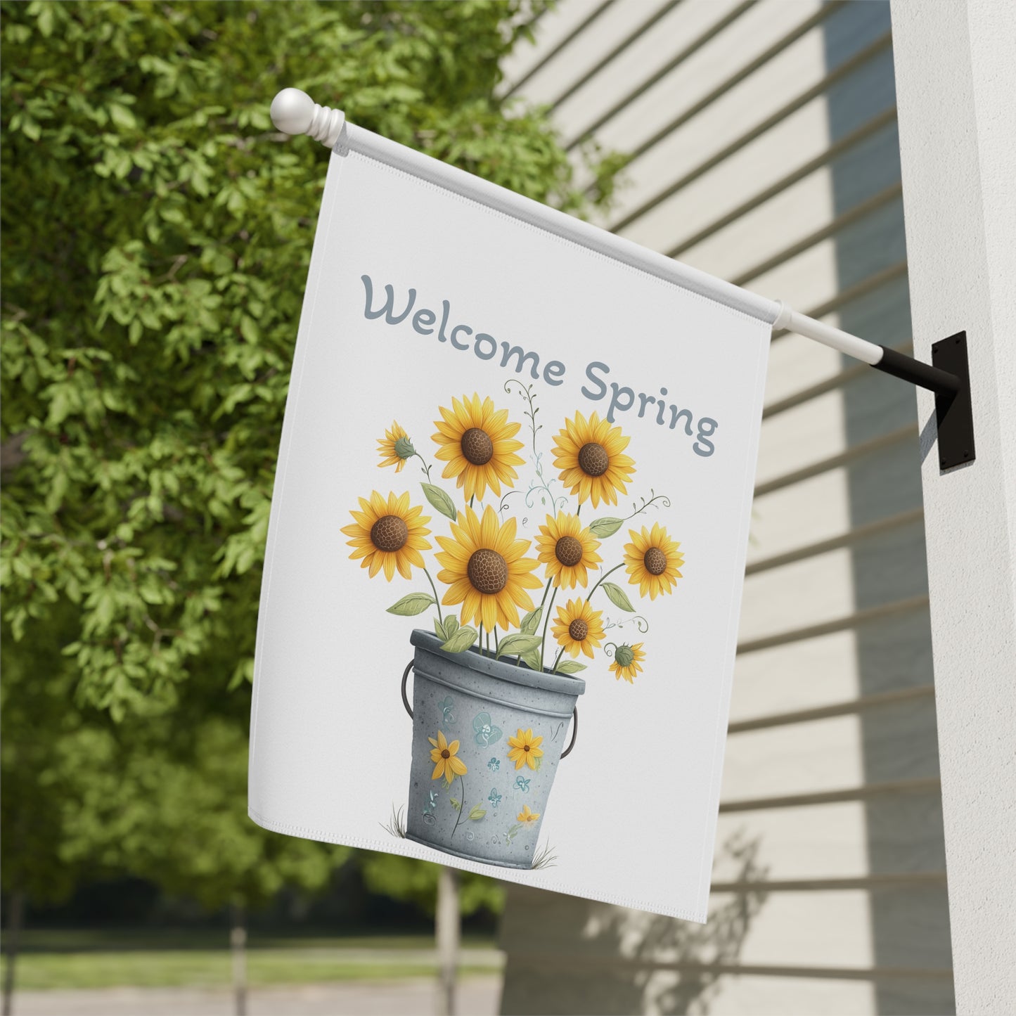 Sunflower Garden Flag