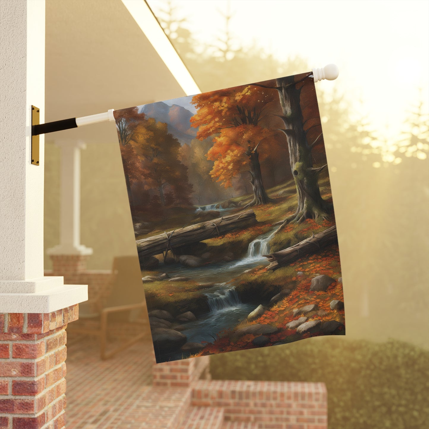 Colors of Fall Garden Flag