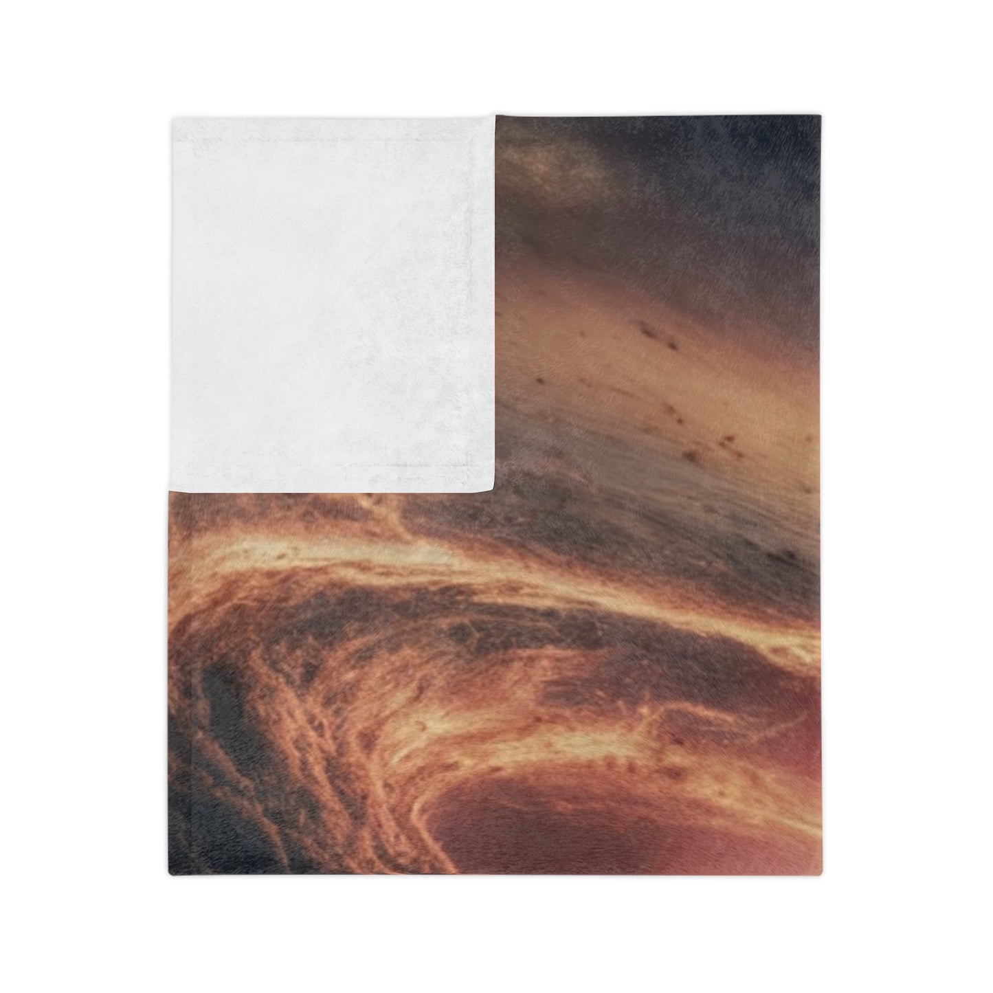 Cosmic Jet Stream Velveteen Plush Blanket