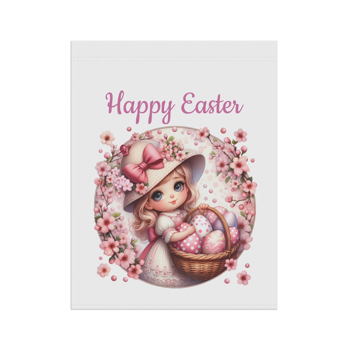 Beautiful Easter Garden Flag