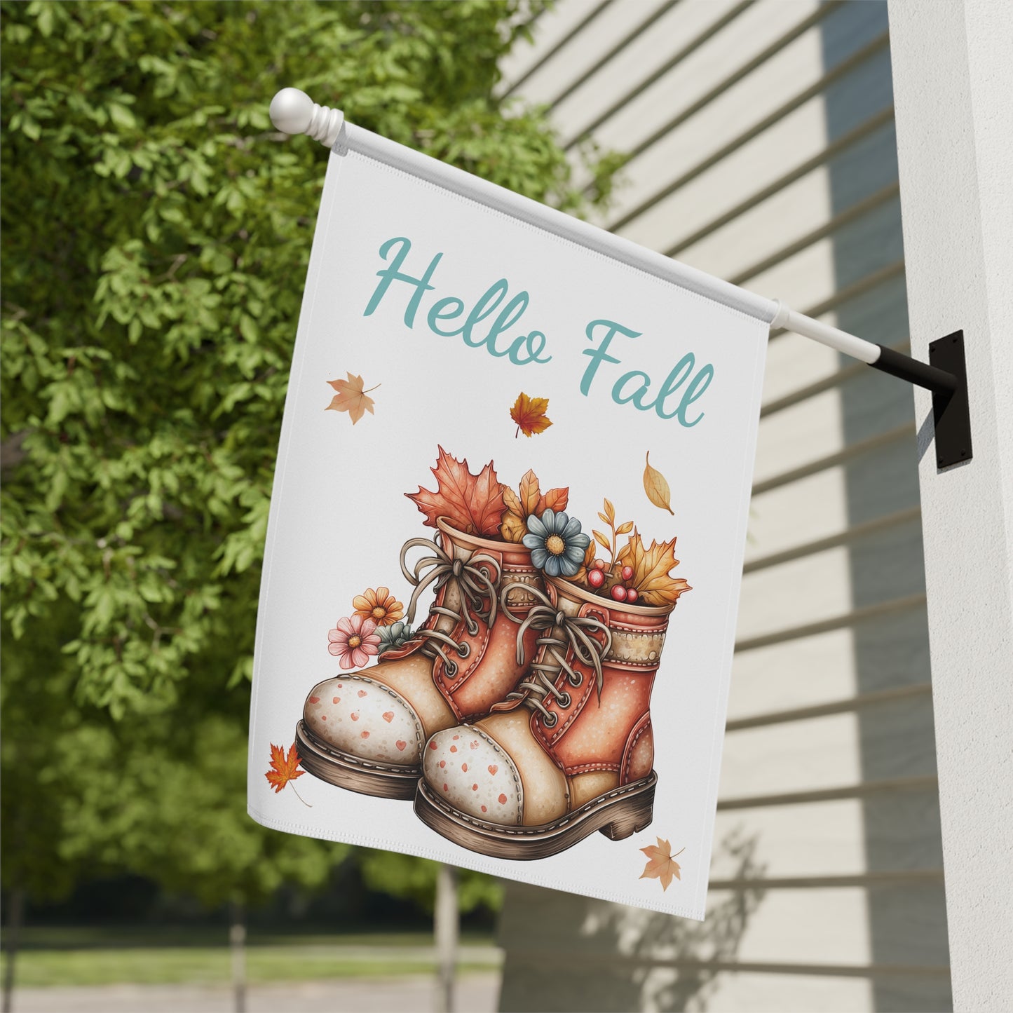 Cute Fall/Autumn Garden Flag