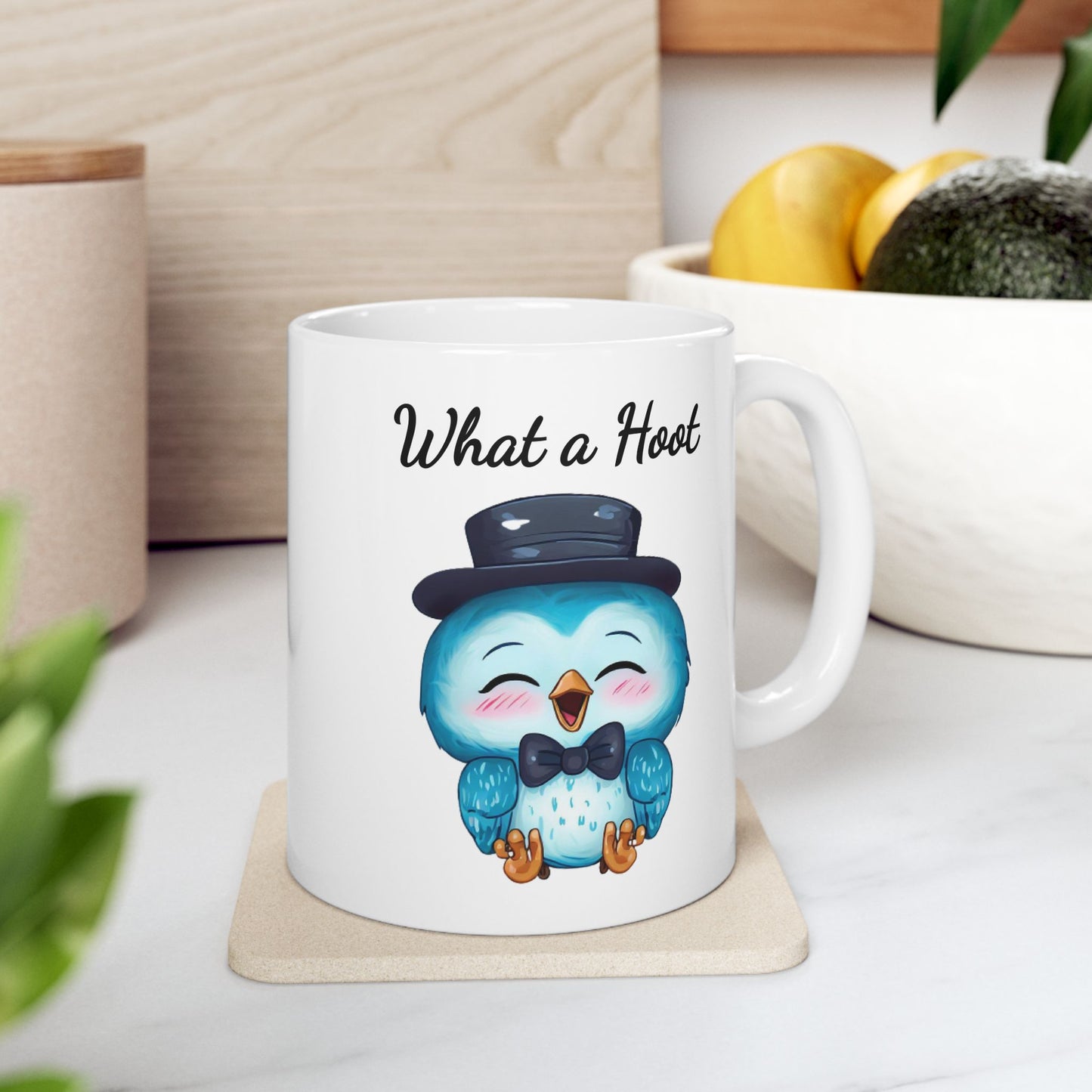 "What a Hoot" Cute Owl Coffee Mug