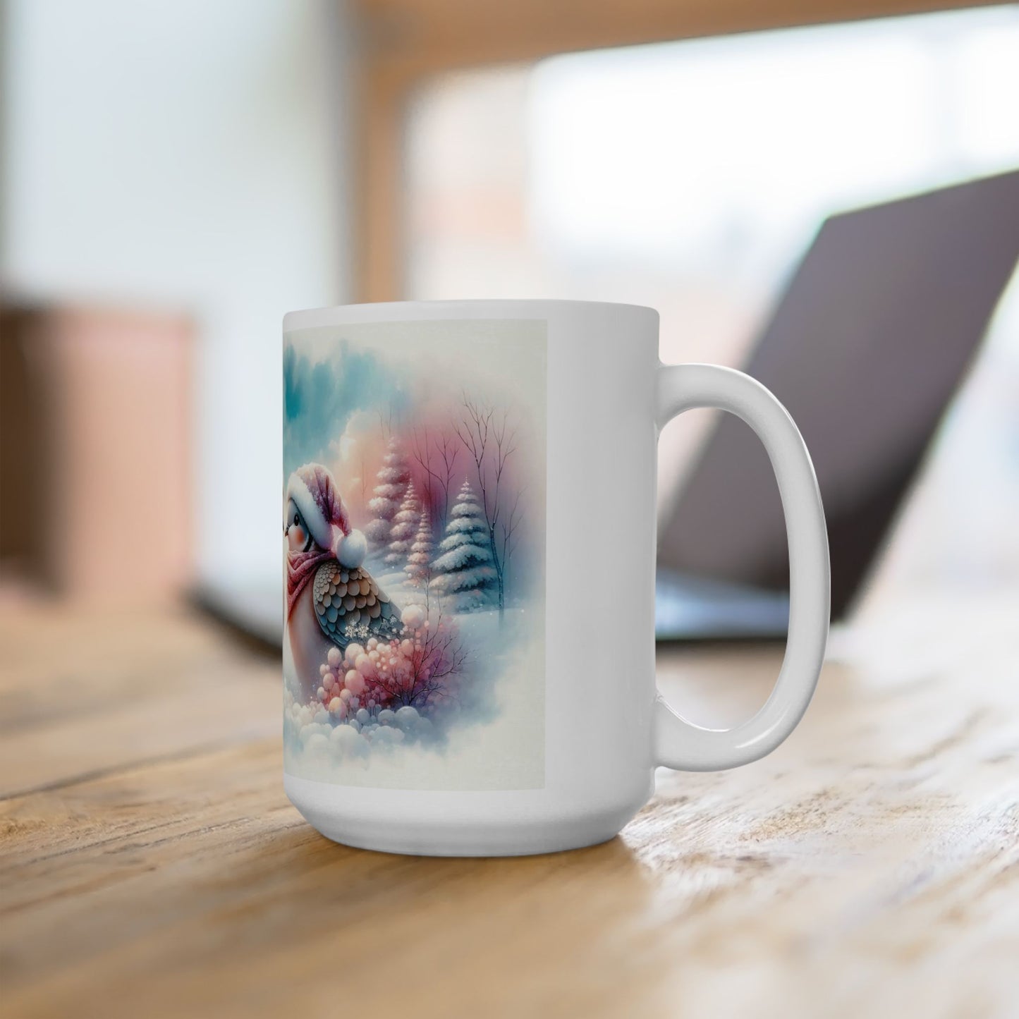 Winter Birds Coffee Mug
