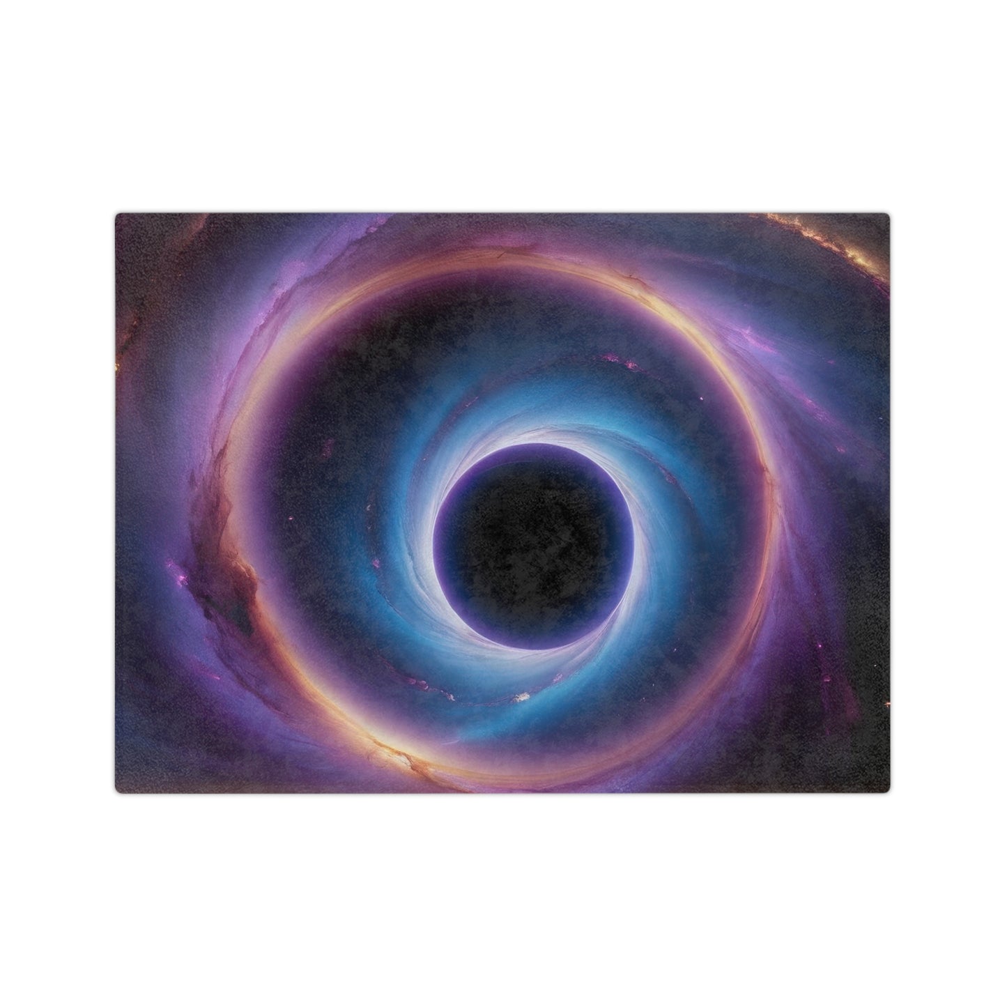Soft Cosmos Velveteen Blanket