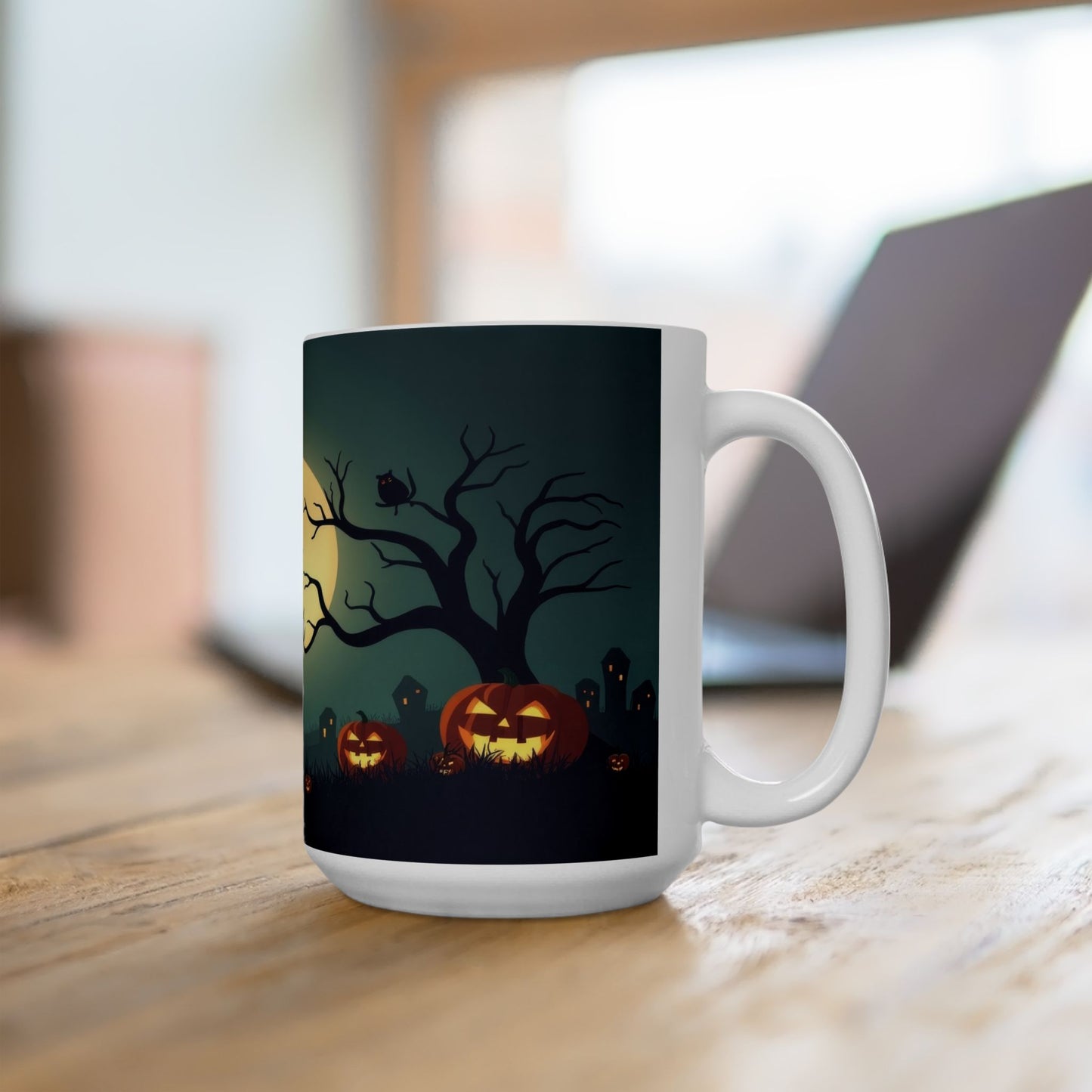 Gothic Twilight Scene Coffee Cup