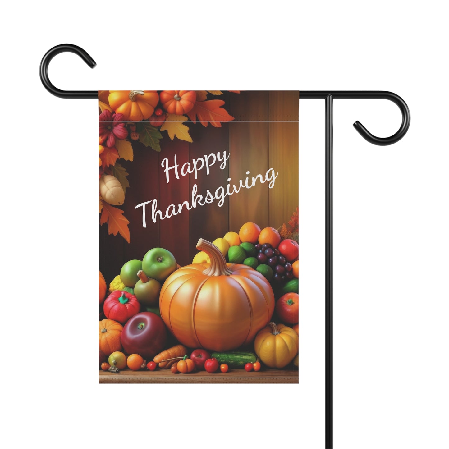 Happy Thanksgiving Garden Flag