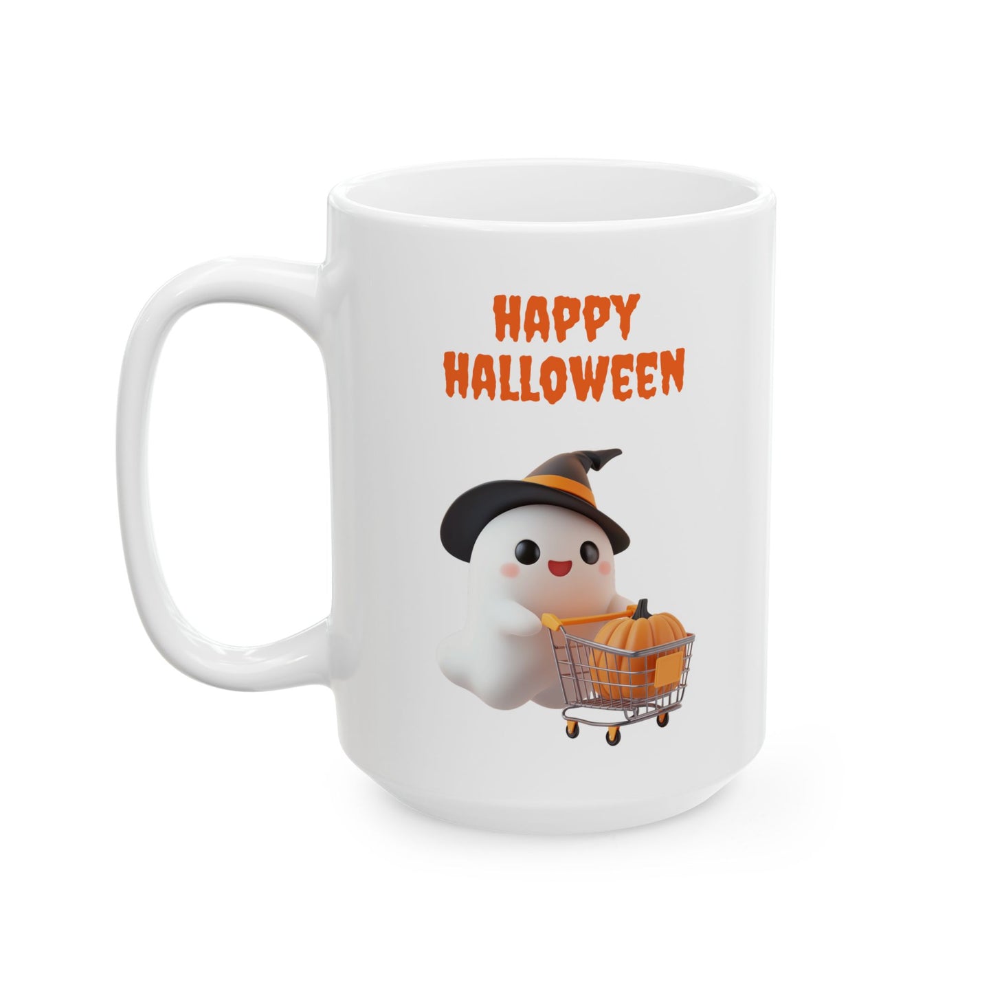Little Ghost & Jack-O'-Lantern Coffee Cup
