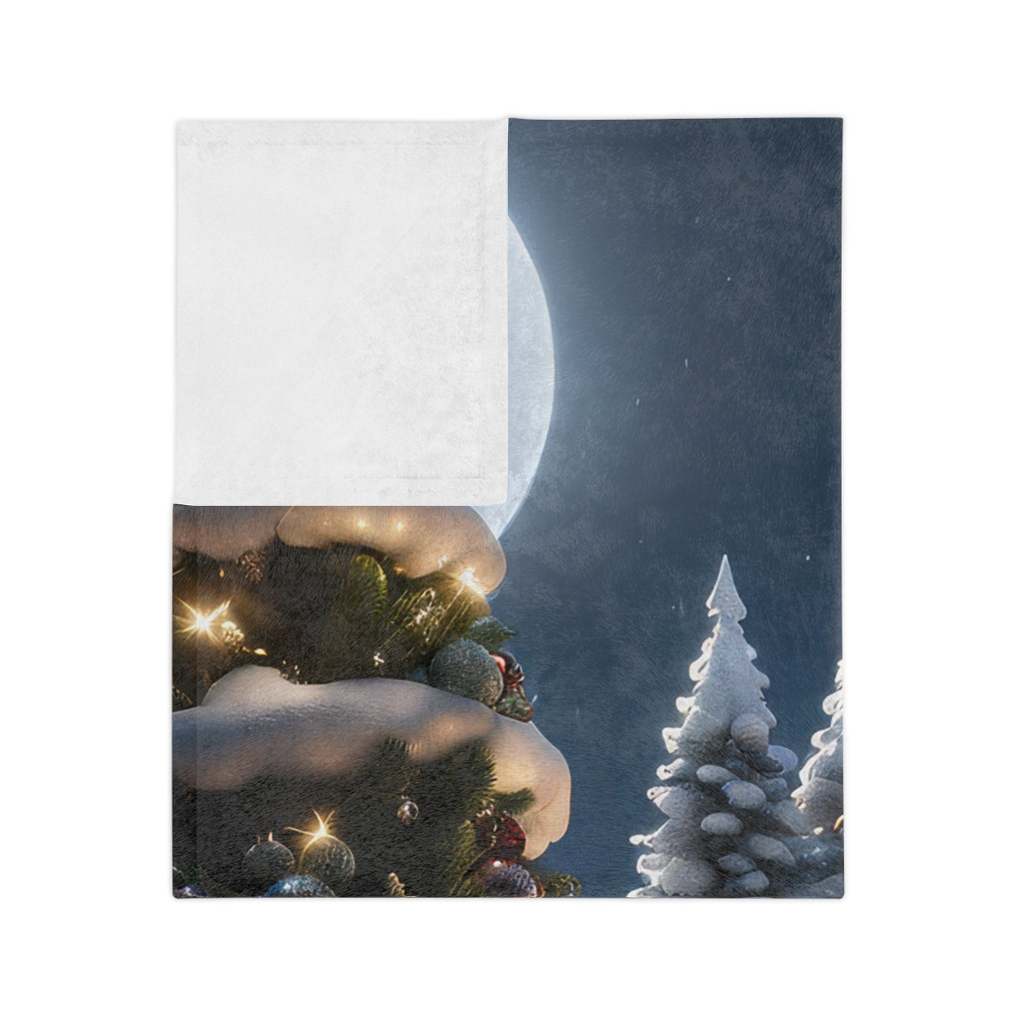 Holiday Snowman Snuggle Blanket