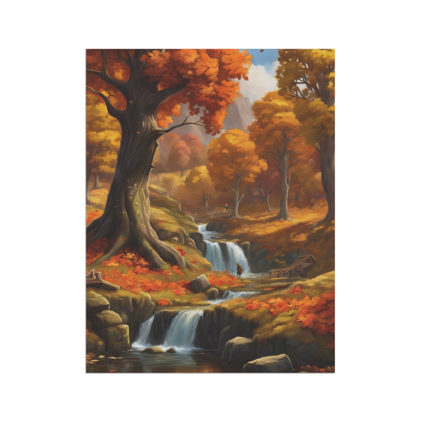 Fall Harvest Garden Flag