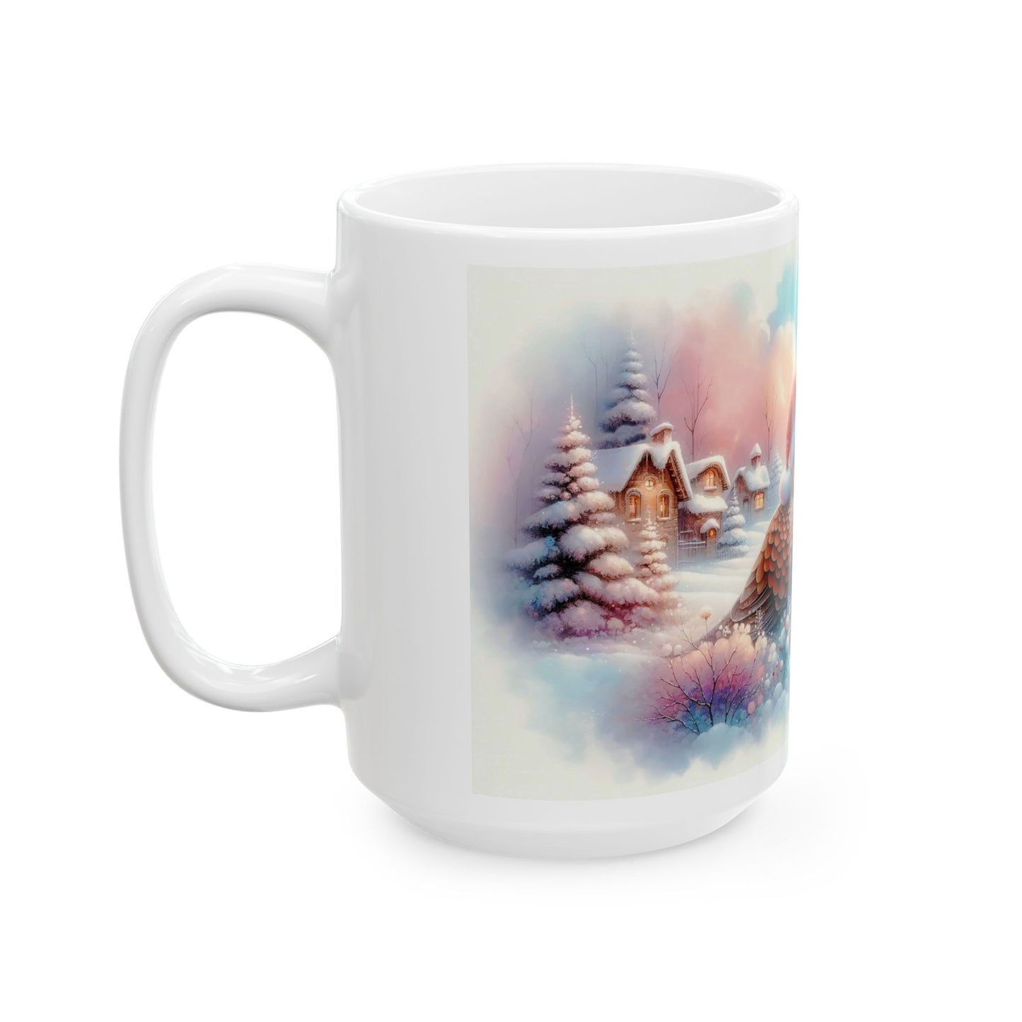 Winter Birds Coffee Mug