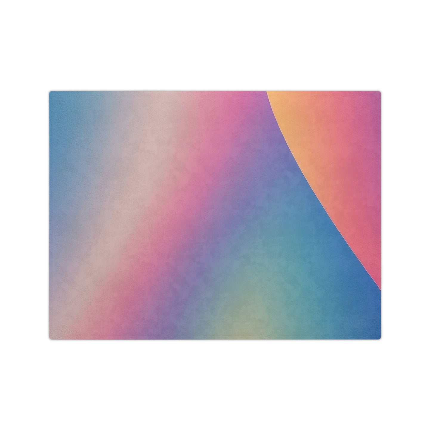 Soft Gradient Velveteen Blanket