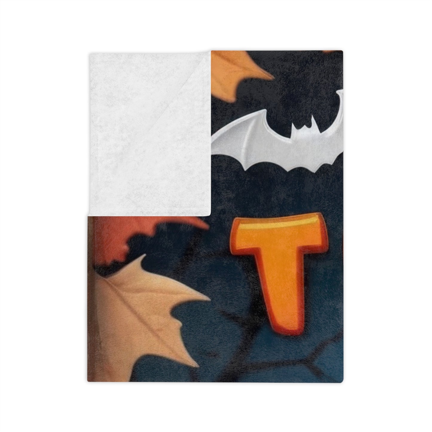 Spooky Pumpkins Trick or Treat Halloween Blanket