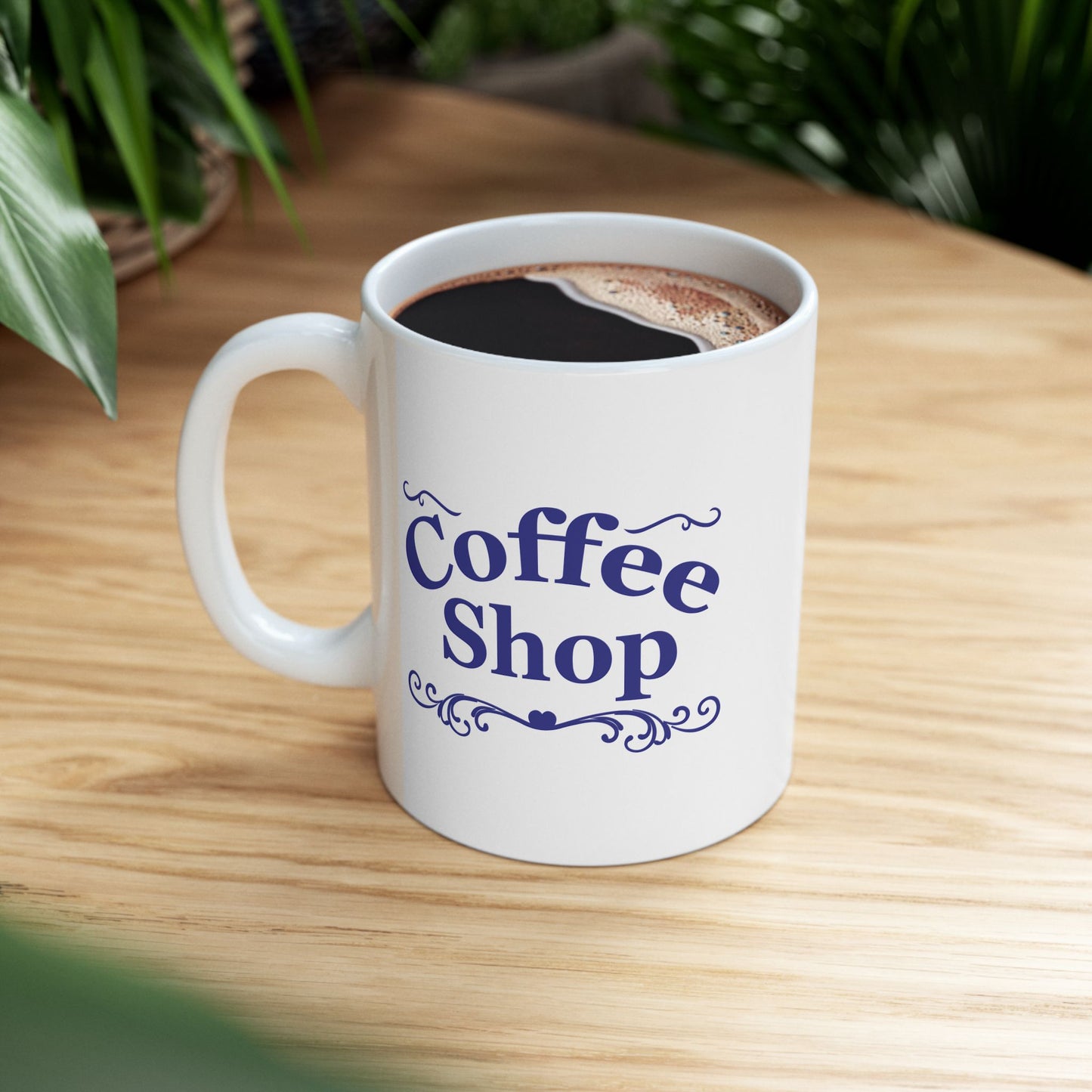 Retro "Coffee Shop" Mug