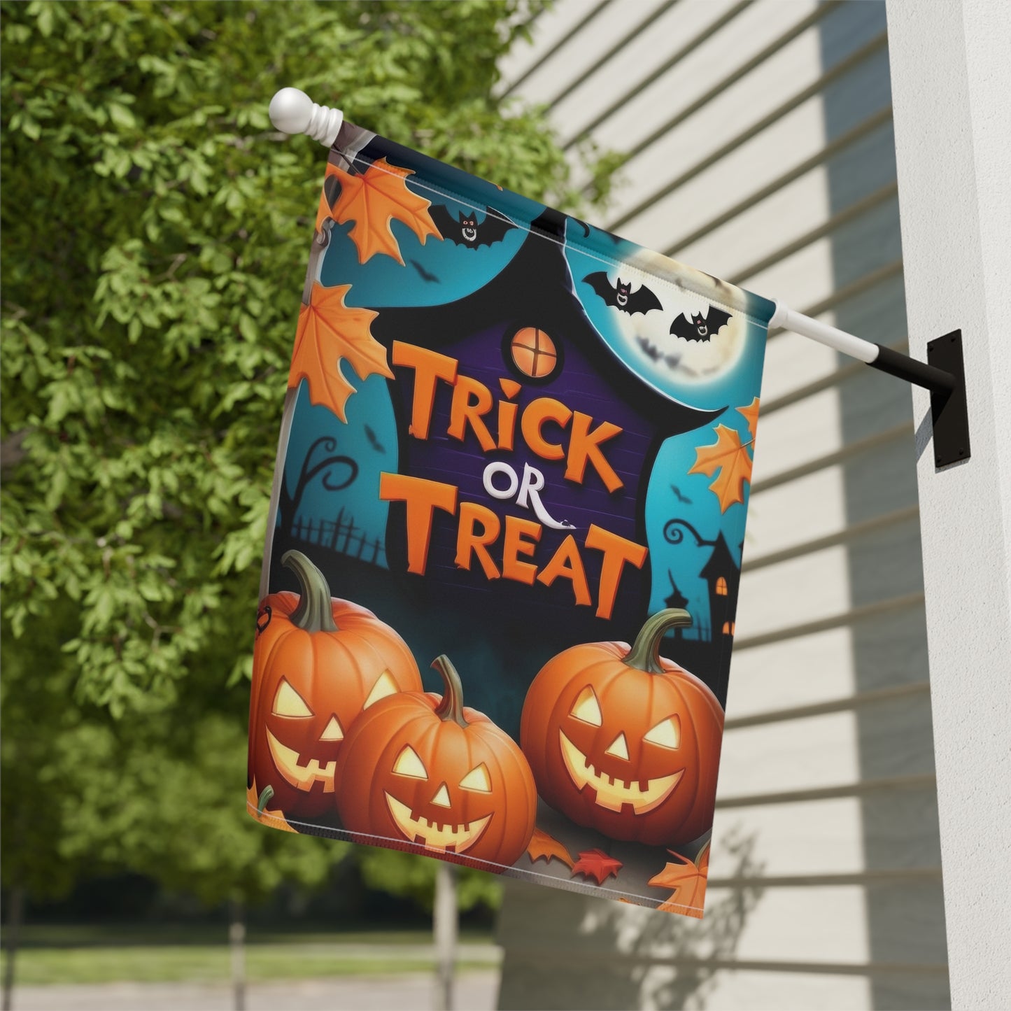 Trick or Treat Halloween Garden Flag
