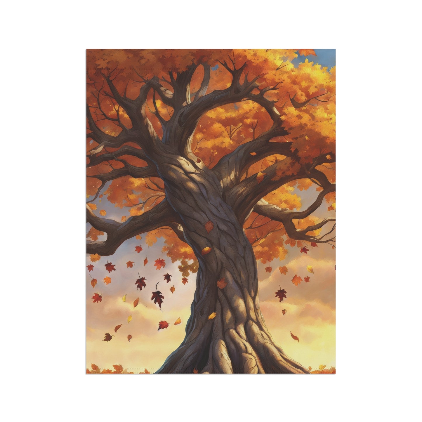 Autumn Tree Garden Flag