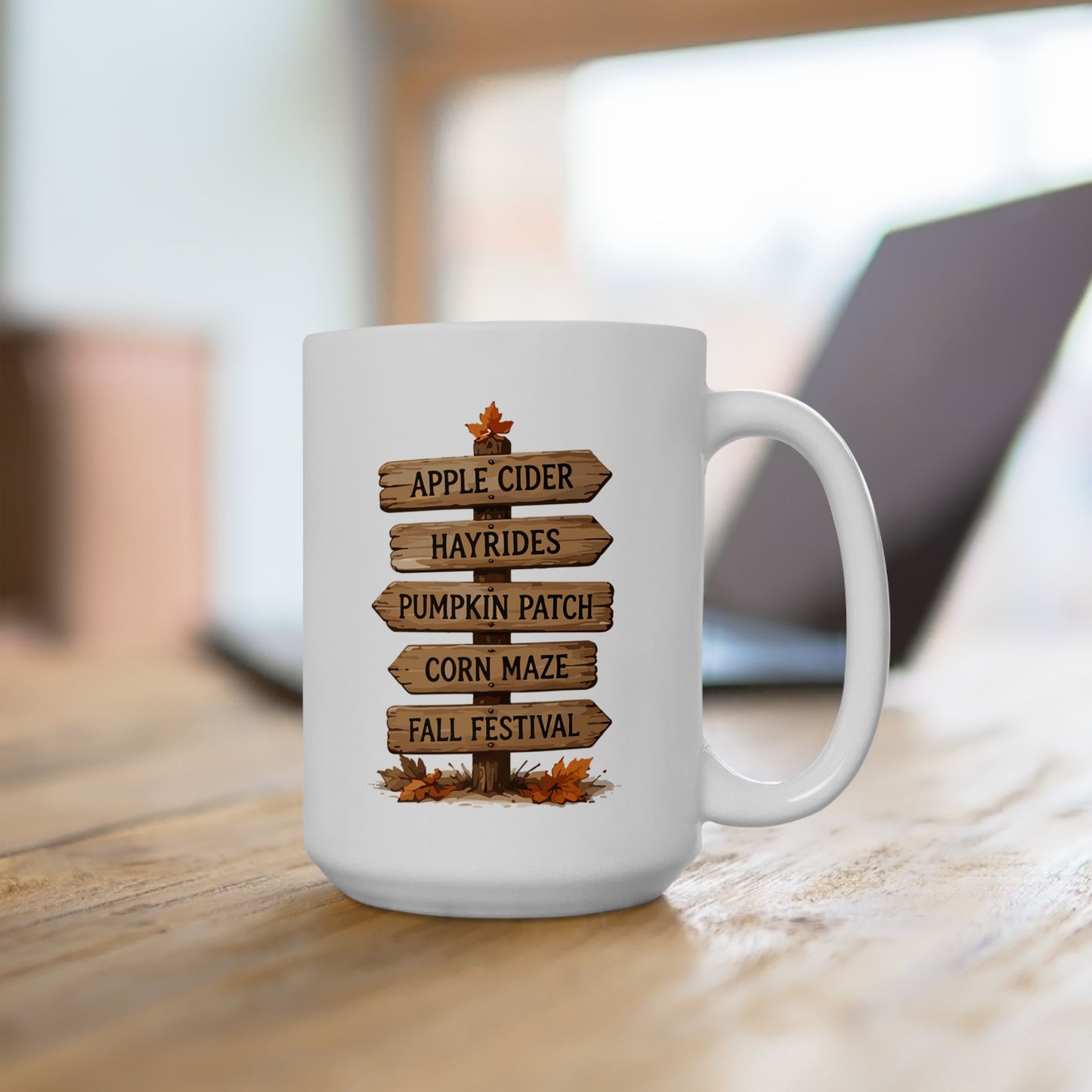 Cute Fall Sign Coffee Mug