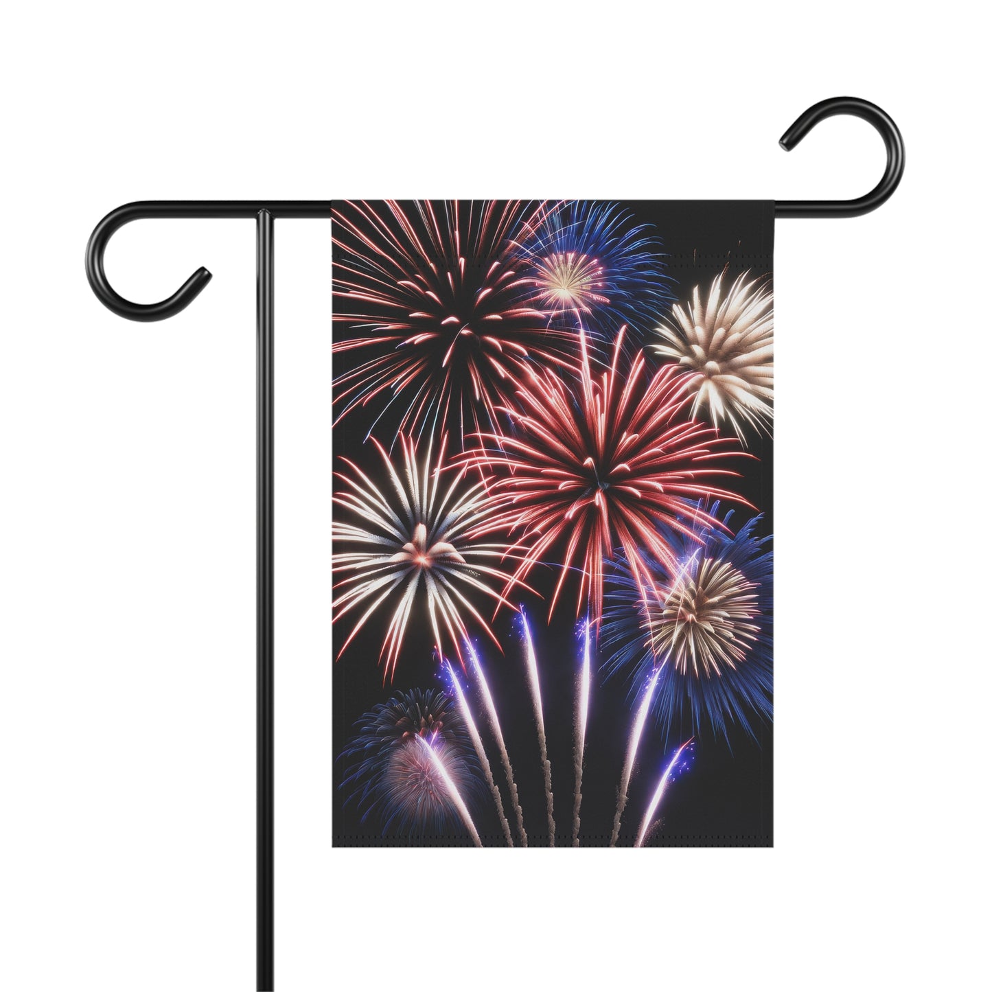 Beautiful Fireworks Garden Flag/House Banner