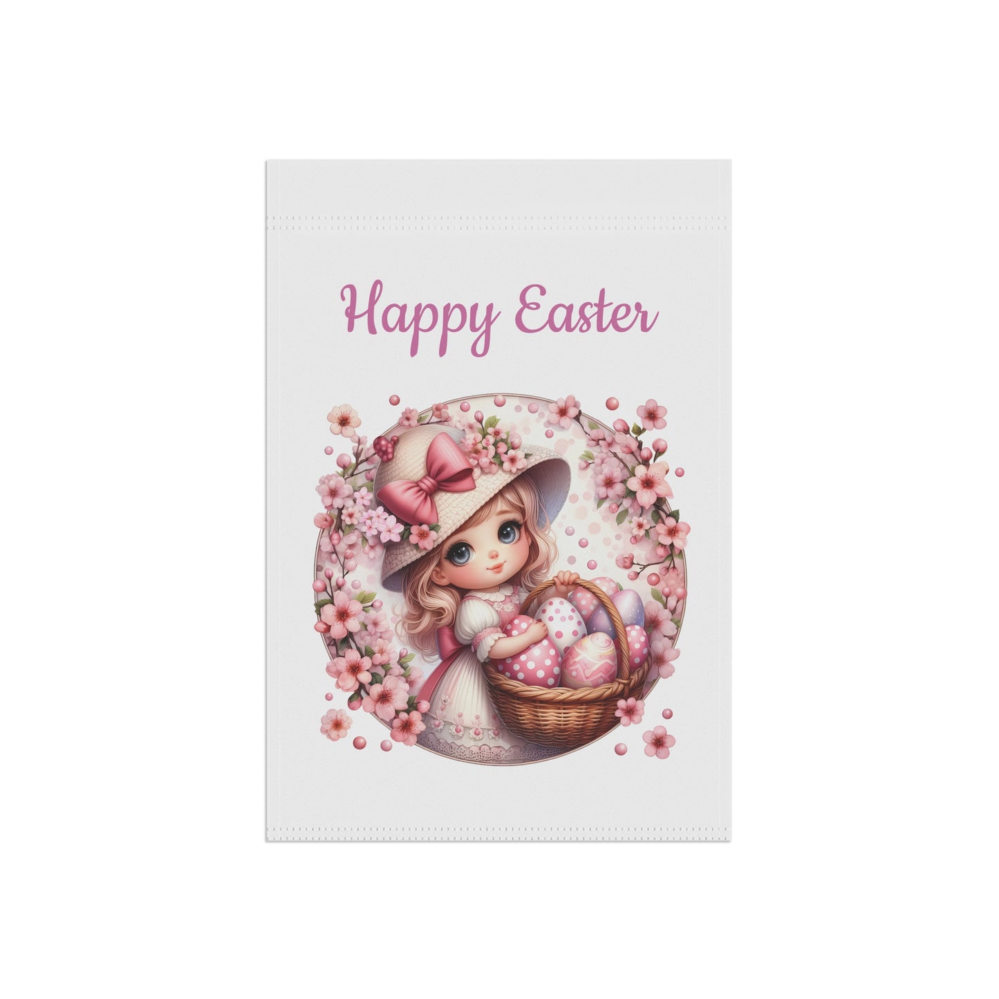 Beautiful Easter Garden Flag