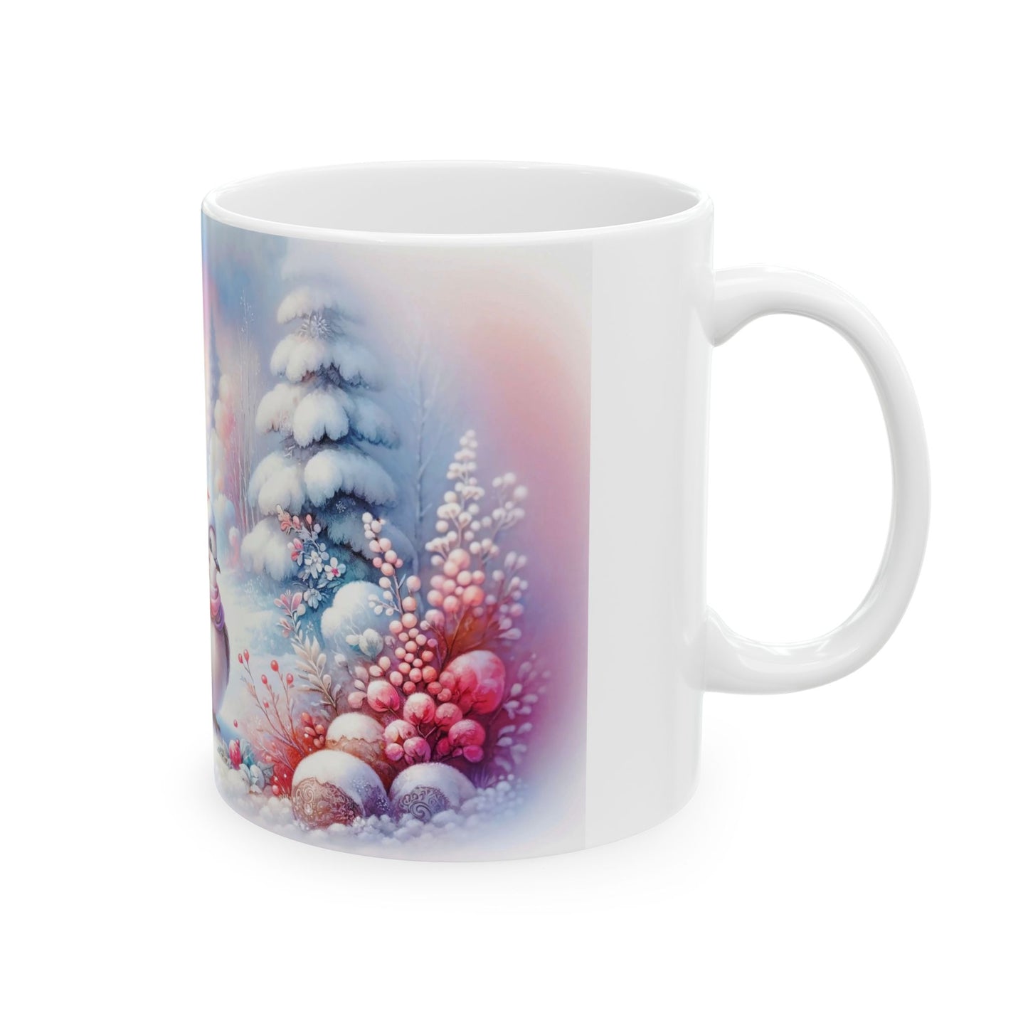 Cute Winter Birds Coffee Mug