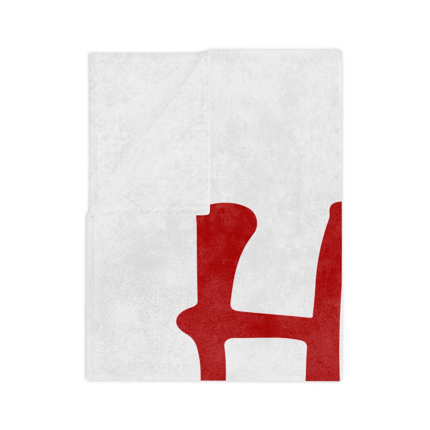"Help Me" Red Drip Text Lightweight Blanket