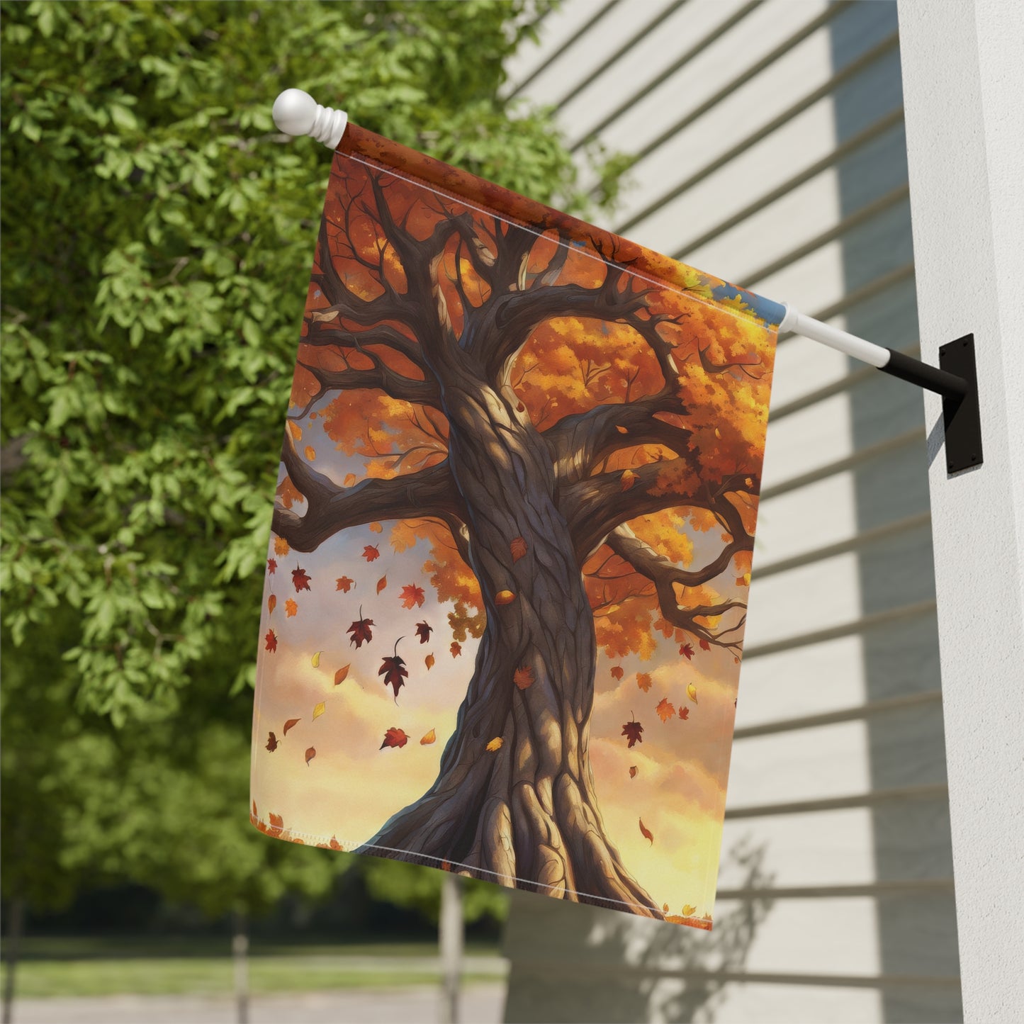 Autumn Tree Garden Flag