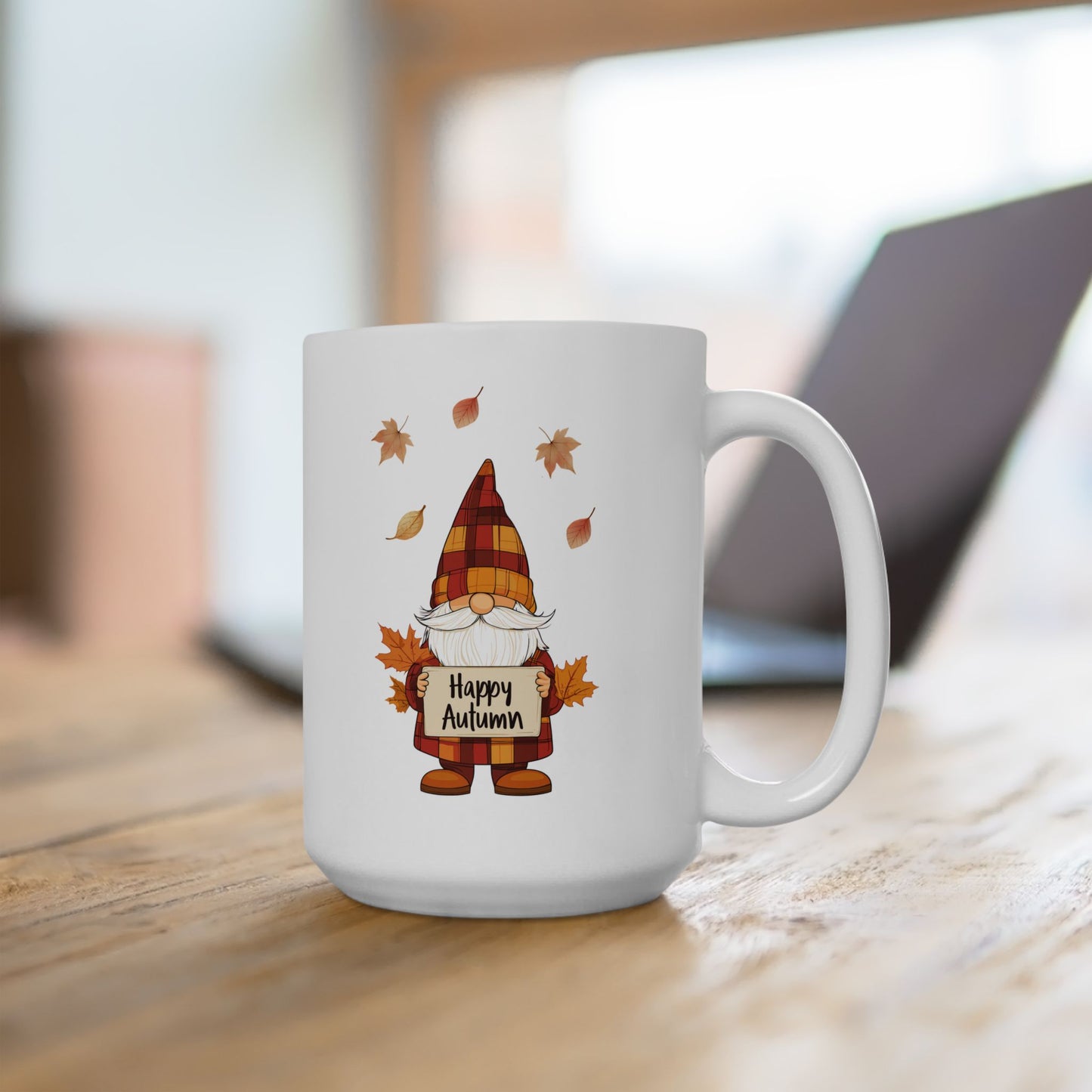 Happy Autumn Gnome Coffee Mug
