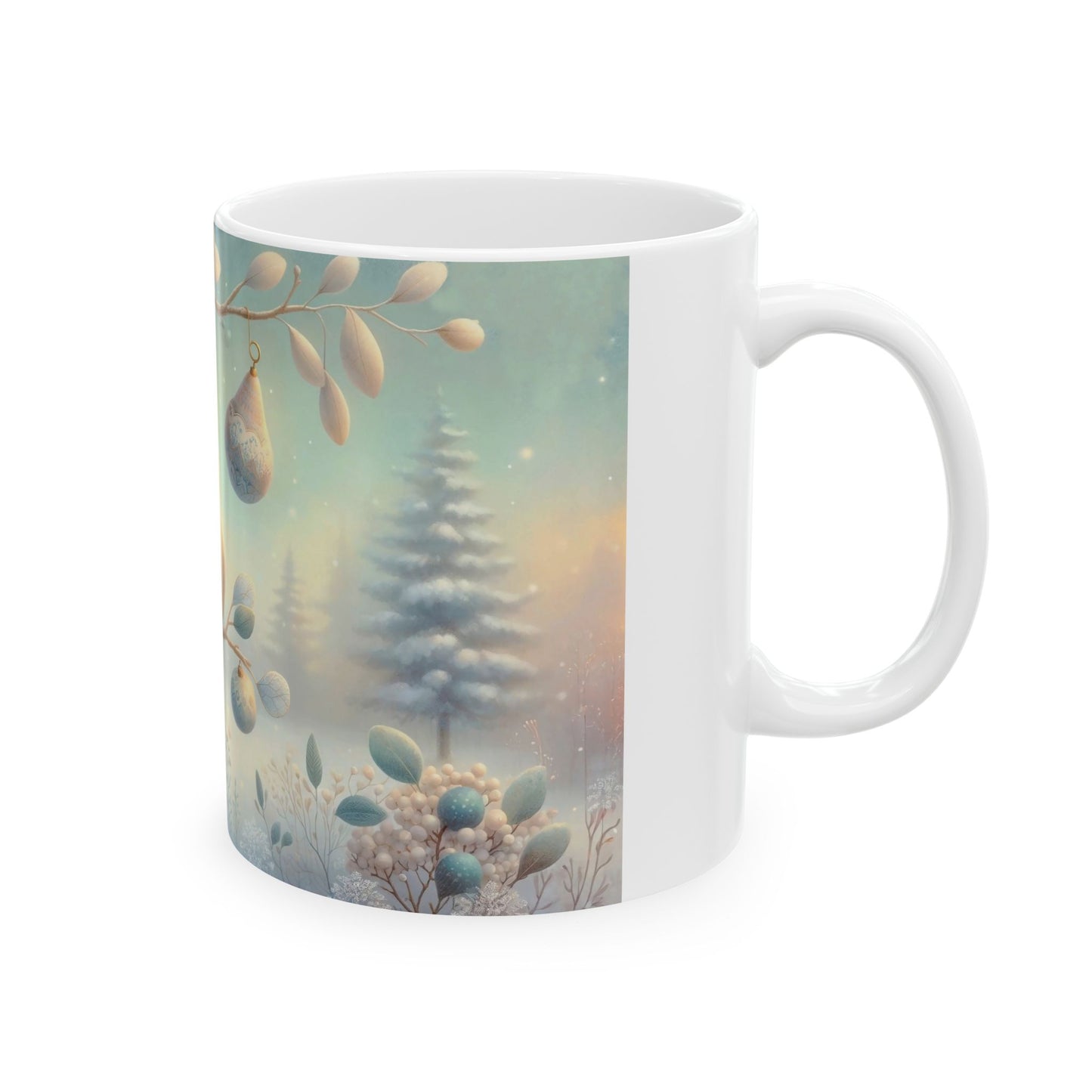 Cute Christmas Bird Coffee Mug