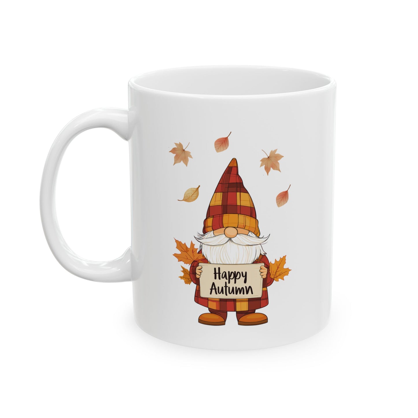 Happy Autumn Gnome Coffee Mug