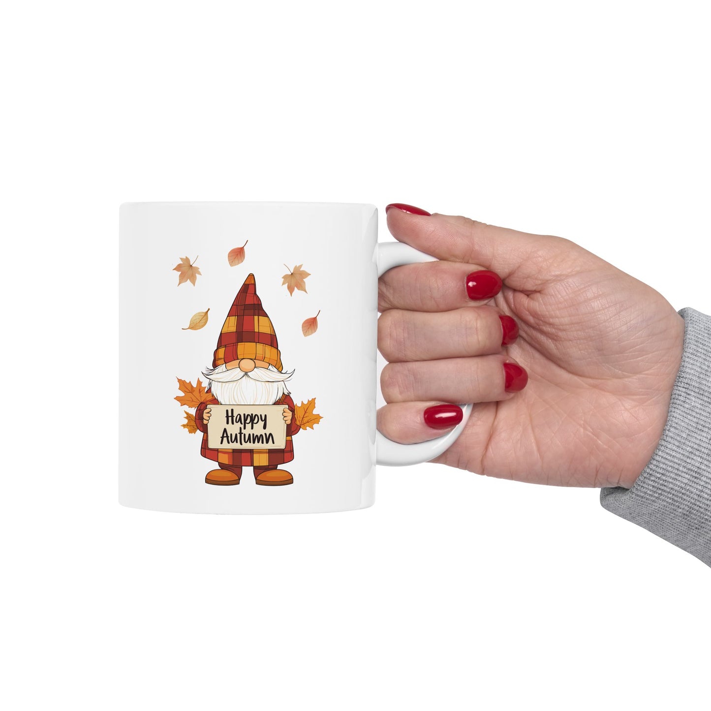Happy Autumn Gnome Coffee Mug