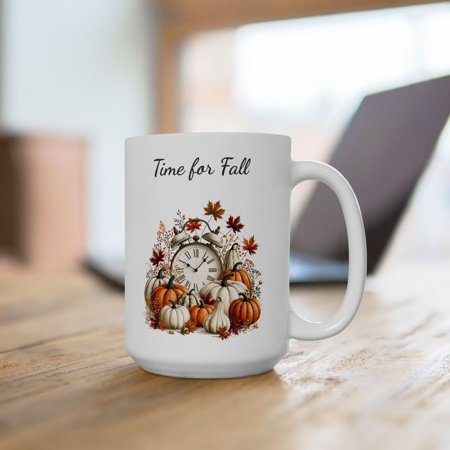 Time for Fall Ceramic Mug