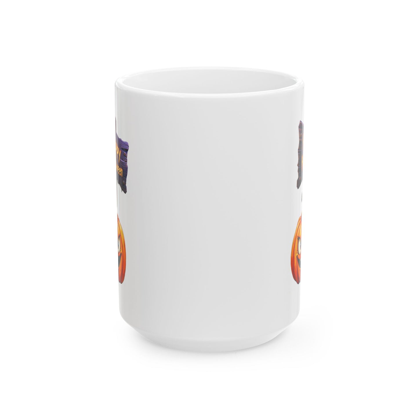 Spooky "Happy Halloween" Coffee Cup