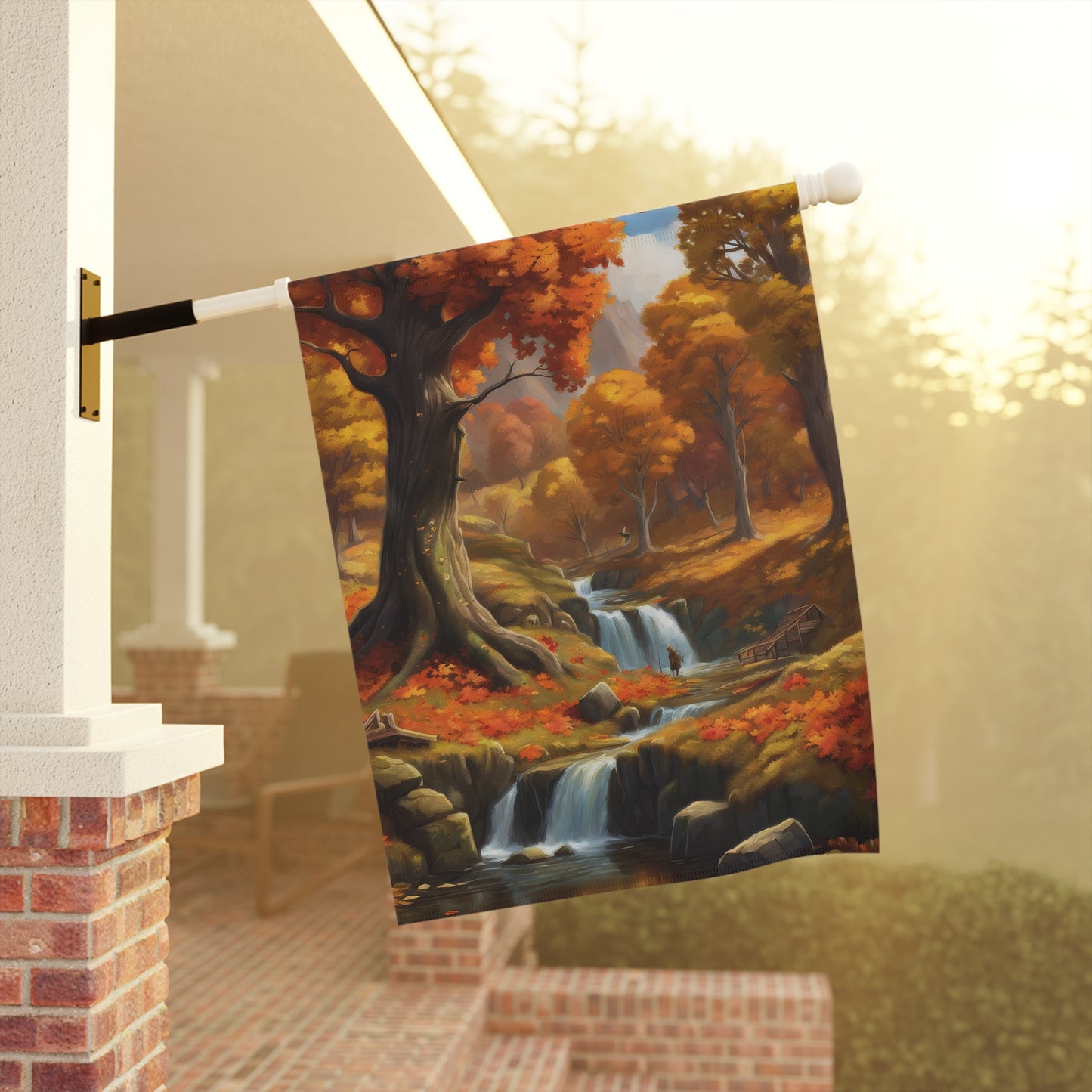 Fall Harvest Garden Flag
