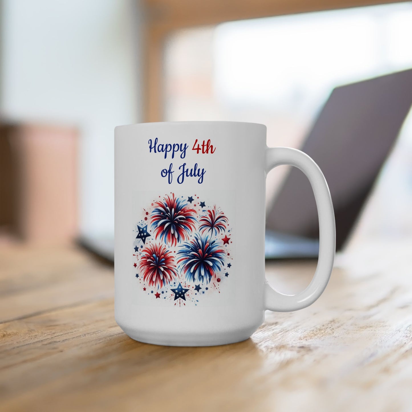 Happy 4th of July Patriotic Coffee Mug