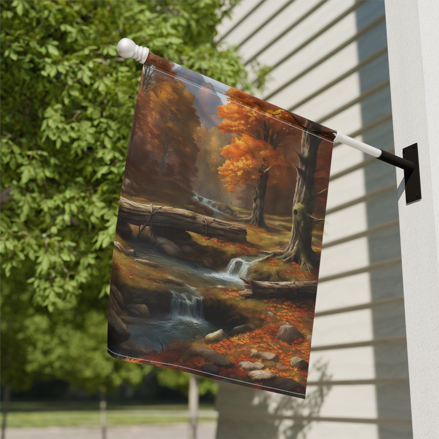 Colors of Fall Garden Flag