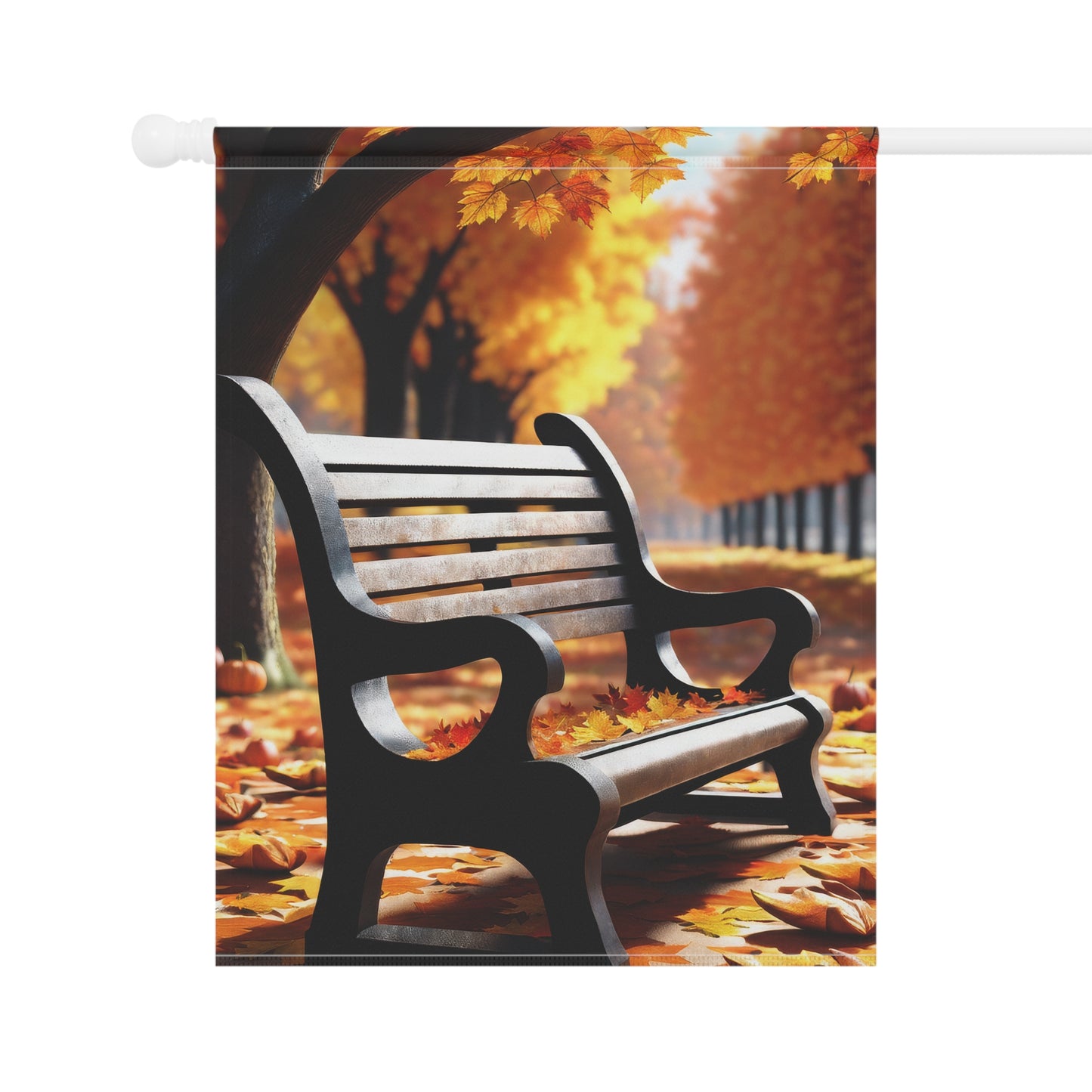 Autumn in the Park Garden Flag
