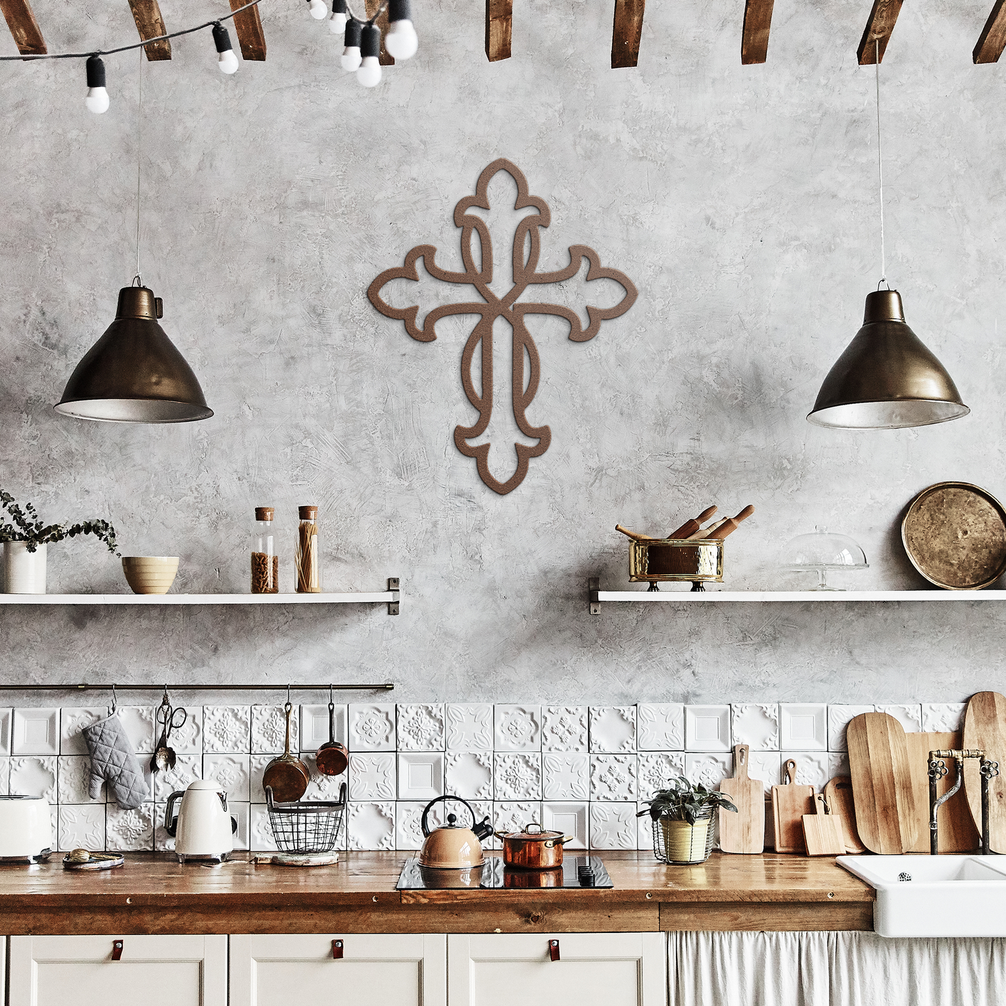 Beautiful_metal_infinity_cross_Copper_Rustic_Kitchen_Mockup.png