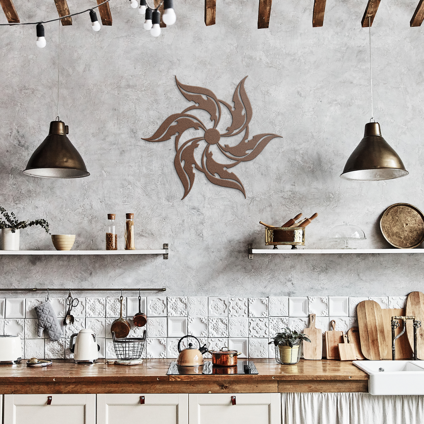 Beautiful_metal_tribal_wall_decor_Copper_Rustic_Kitchen_Mockup.png
