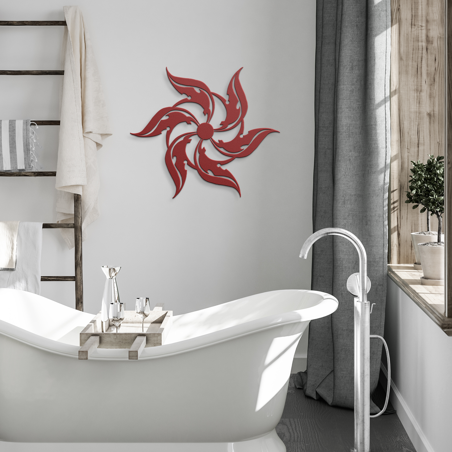 Beautiful_metal_tribal_wall_decor_Red_Modern_Bathroom_Mockup.png