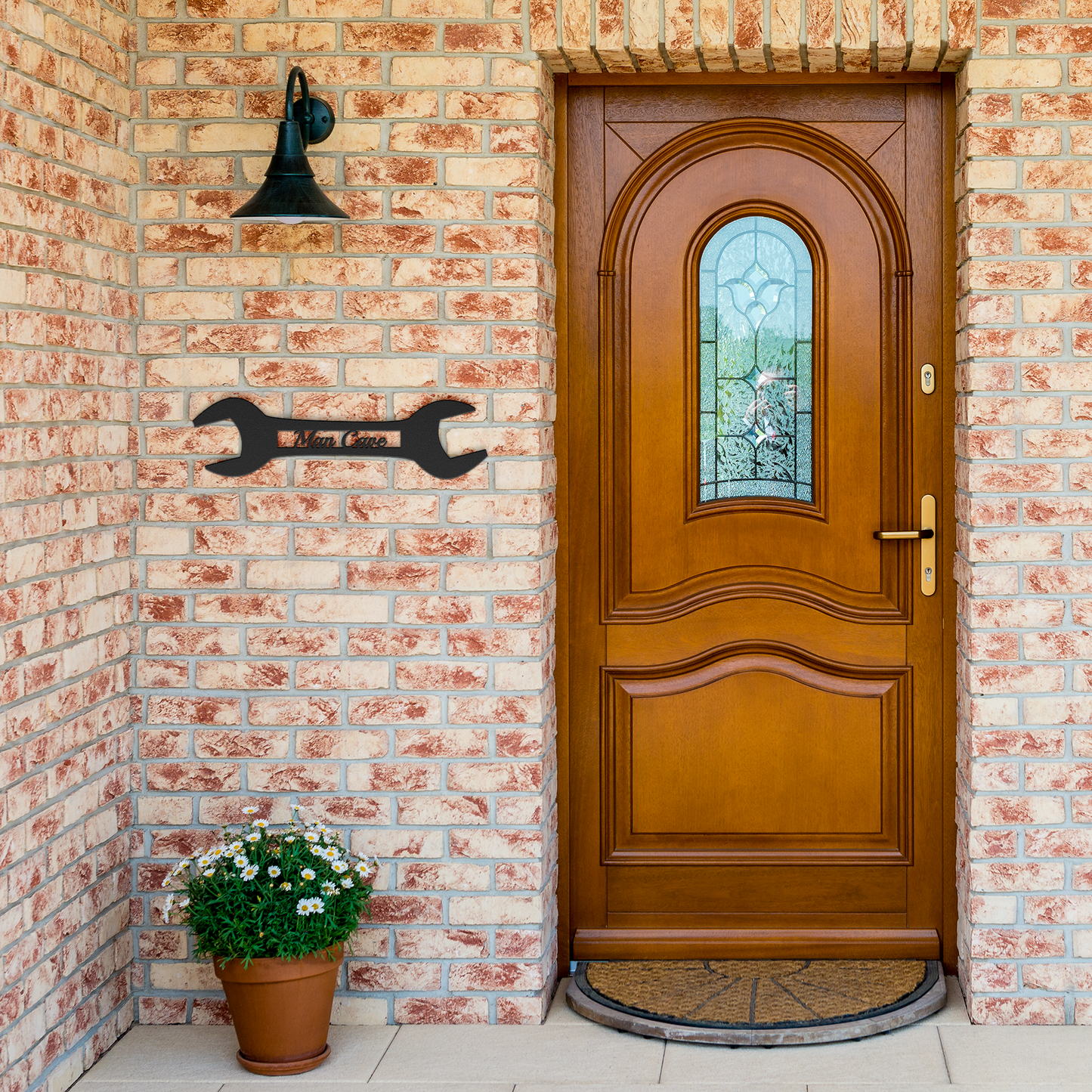Man_cave_wall_art_metal_sign_Black_Brick_Entrance_Mockup.png