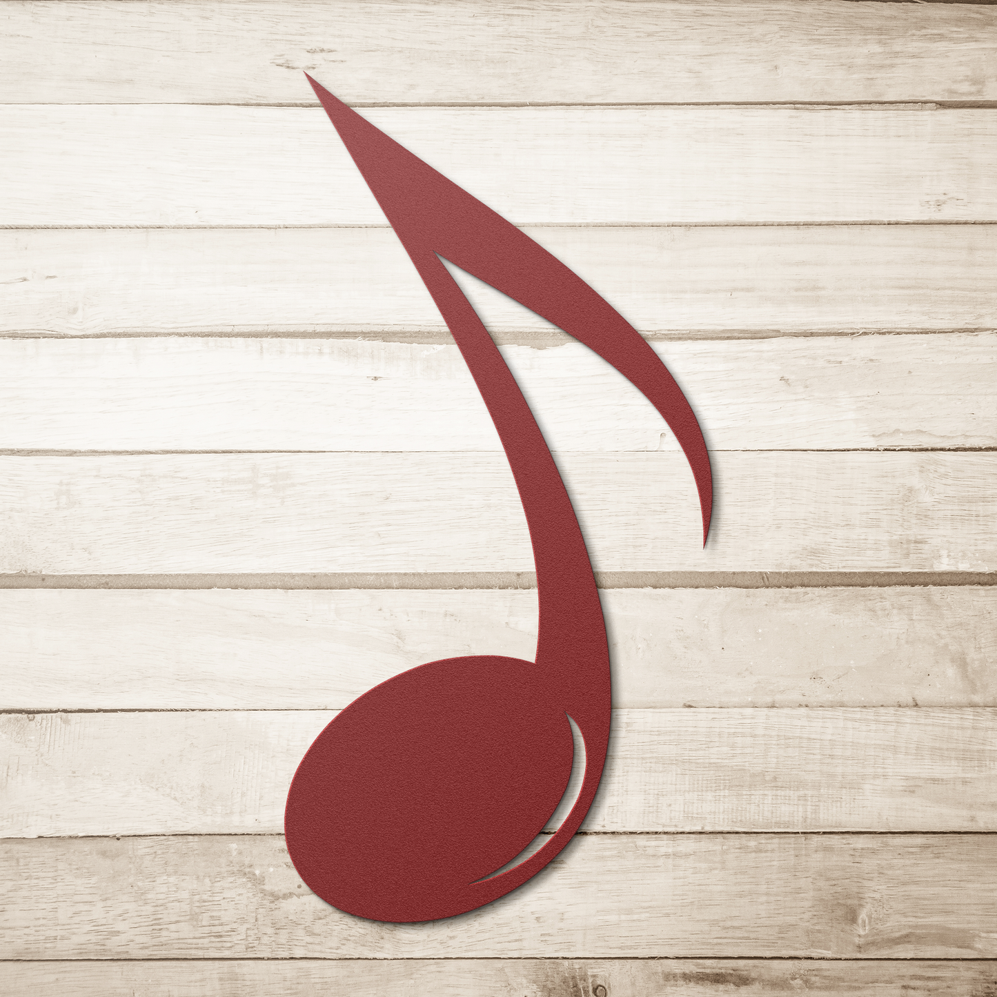 Metal_music_note_wall_art_for_indoor_or__Red_Simple_Wood_BKGD_Mockup.png
