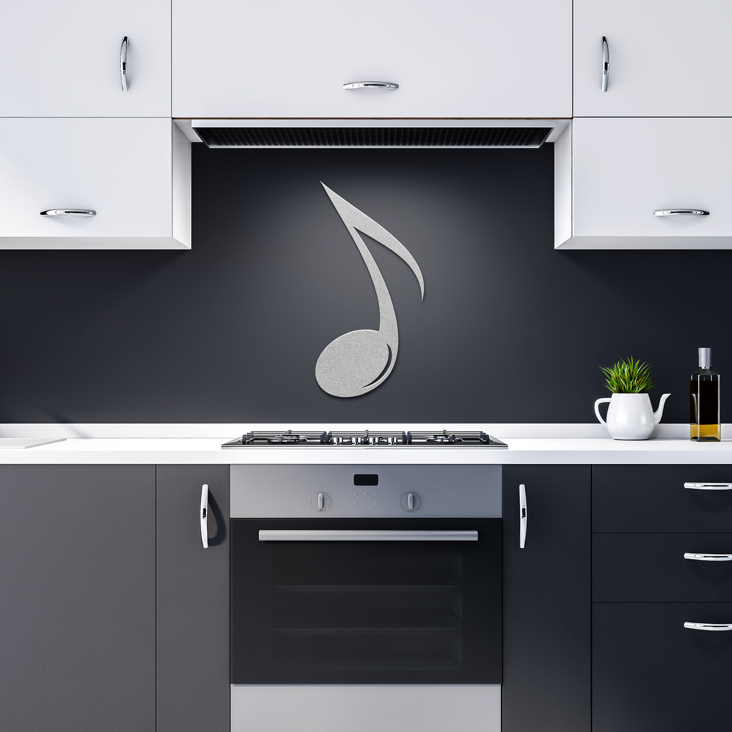 Metal_music_note_wall_art_for_indoor_or__Silver_Dark_Kitchen_Mockup.png