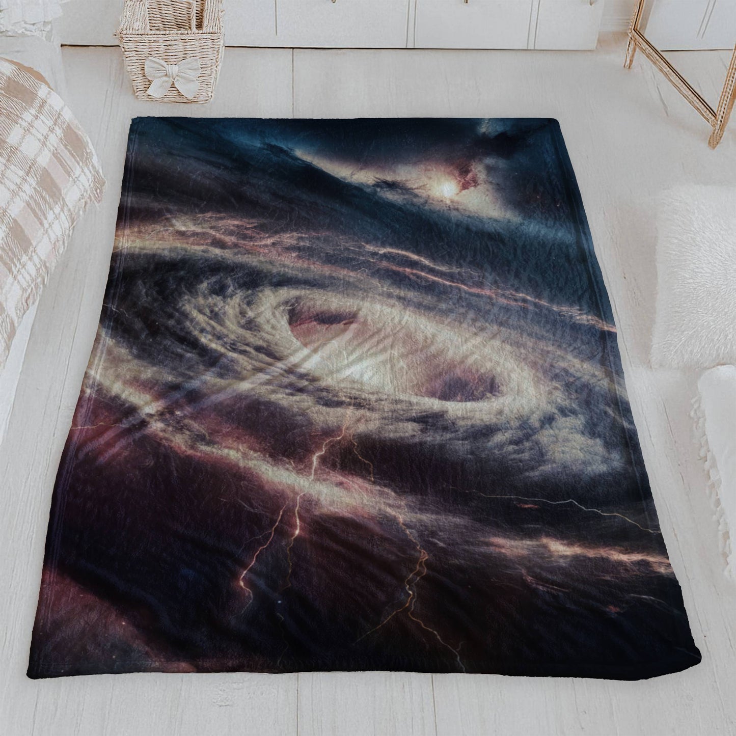 Nebula Storm Velveteen Blanket
