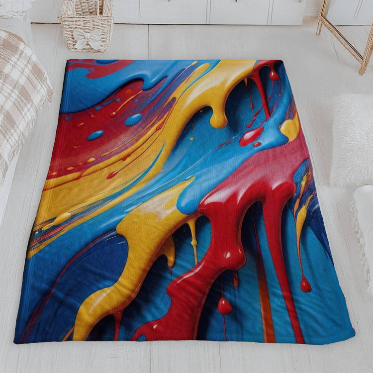 Abstract Art Blankets
