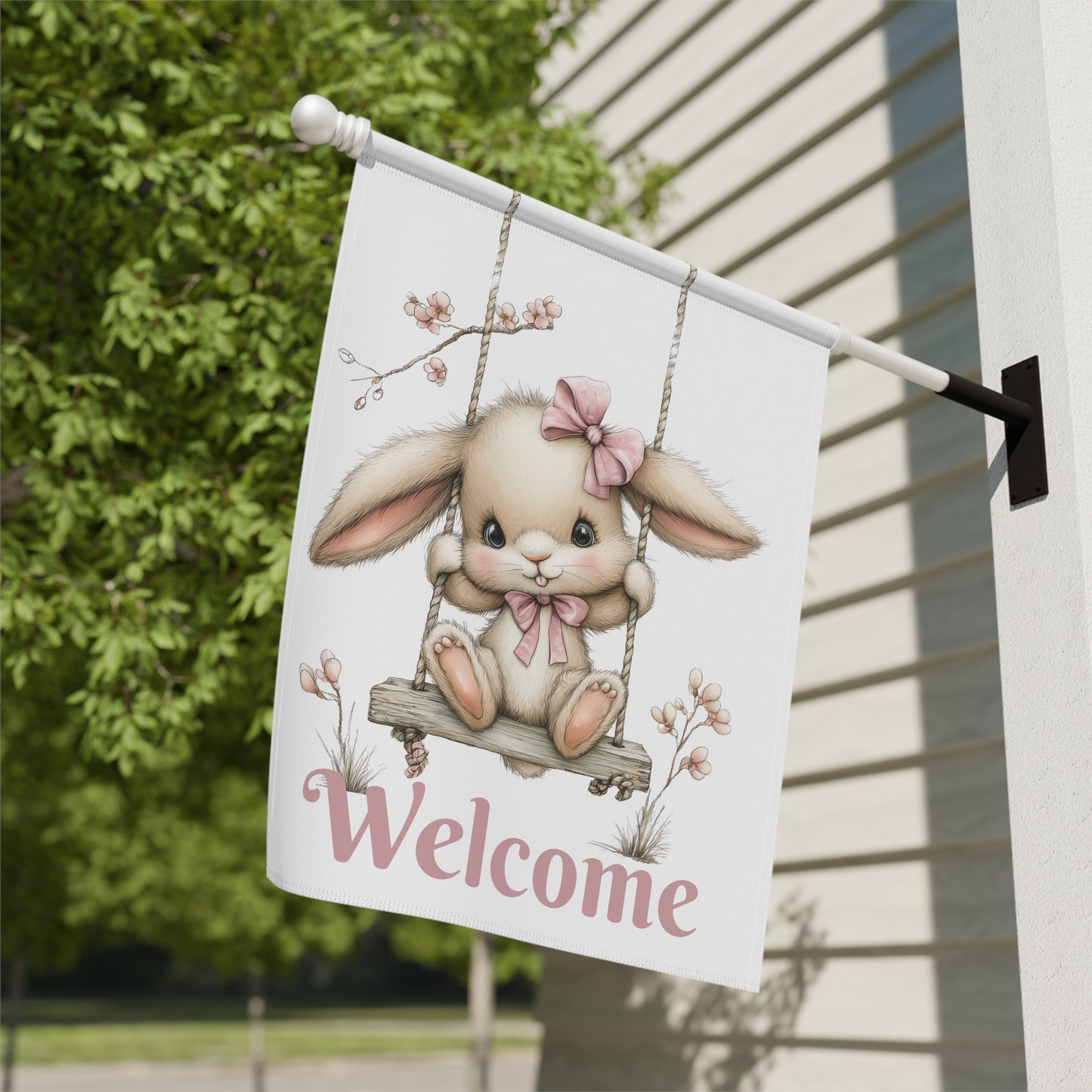 Precious Welcome Garden Flag